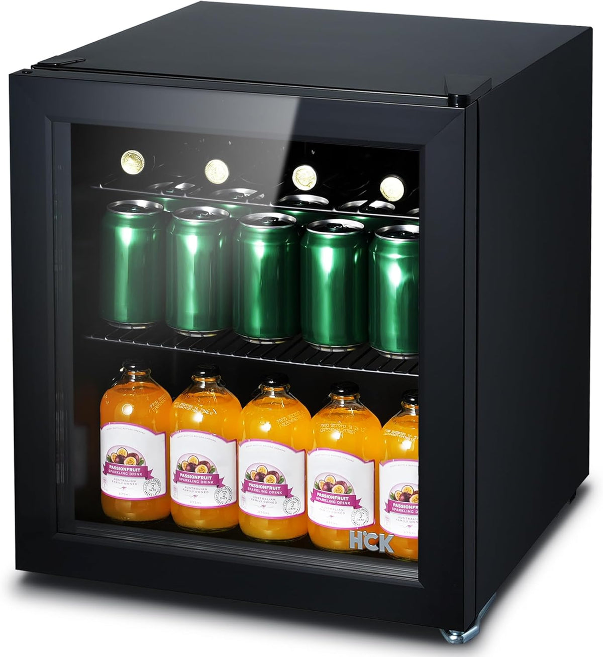 Bierkoelkast – Drankkoelkast – Mini-Koelkast – Kleine Koelkast – Minibar – 48 Liter Inhoud – Stille Werking 39 dB