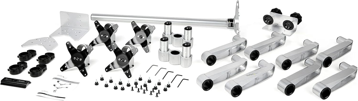StarTech.com Monitor arm voor 4 schermen - volledig beweegbaar - premium