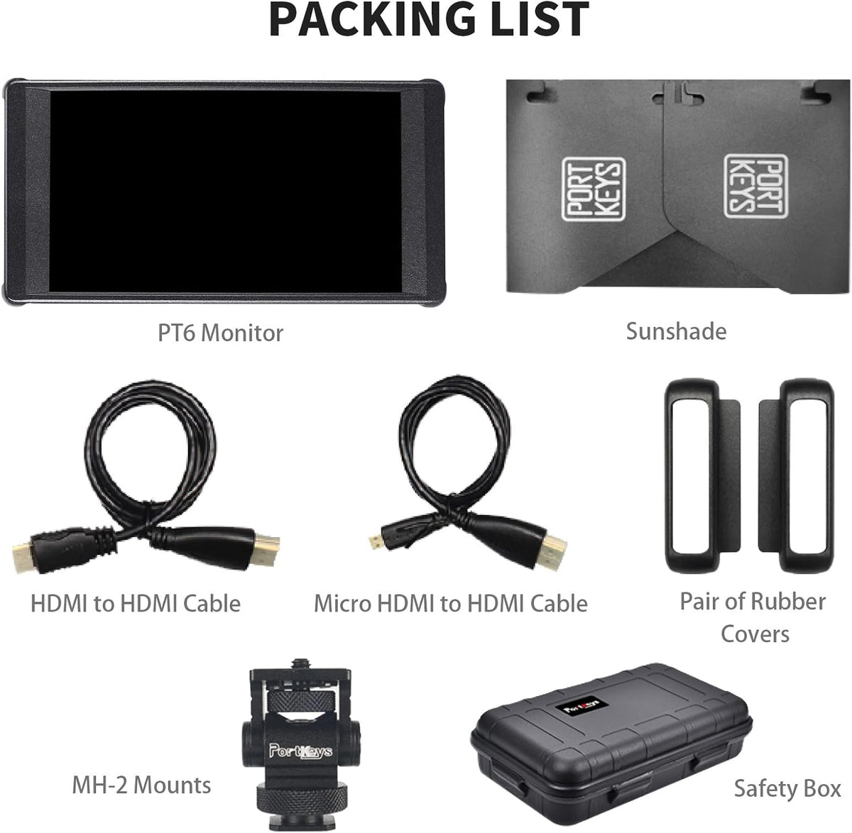 Cameramonitor – Field Monitor – Videomonitor – DSLR Monitor – Touchscreen Monitor – 5,2 Inch IPS Touchscreen – Focus Peaking & 3D LUT Uitvoer