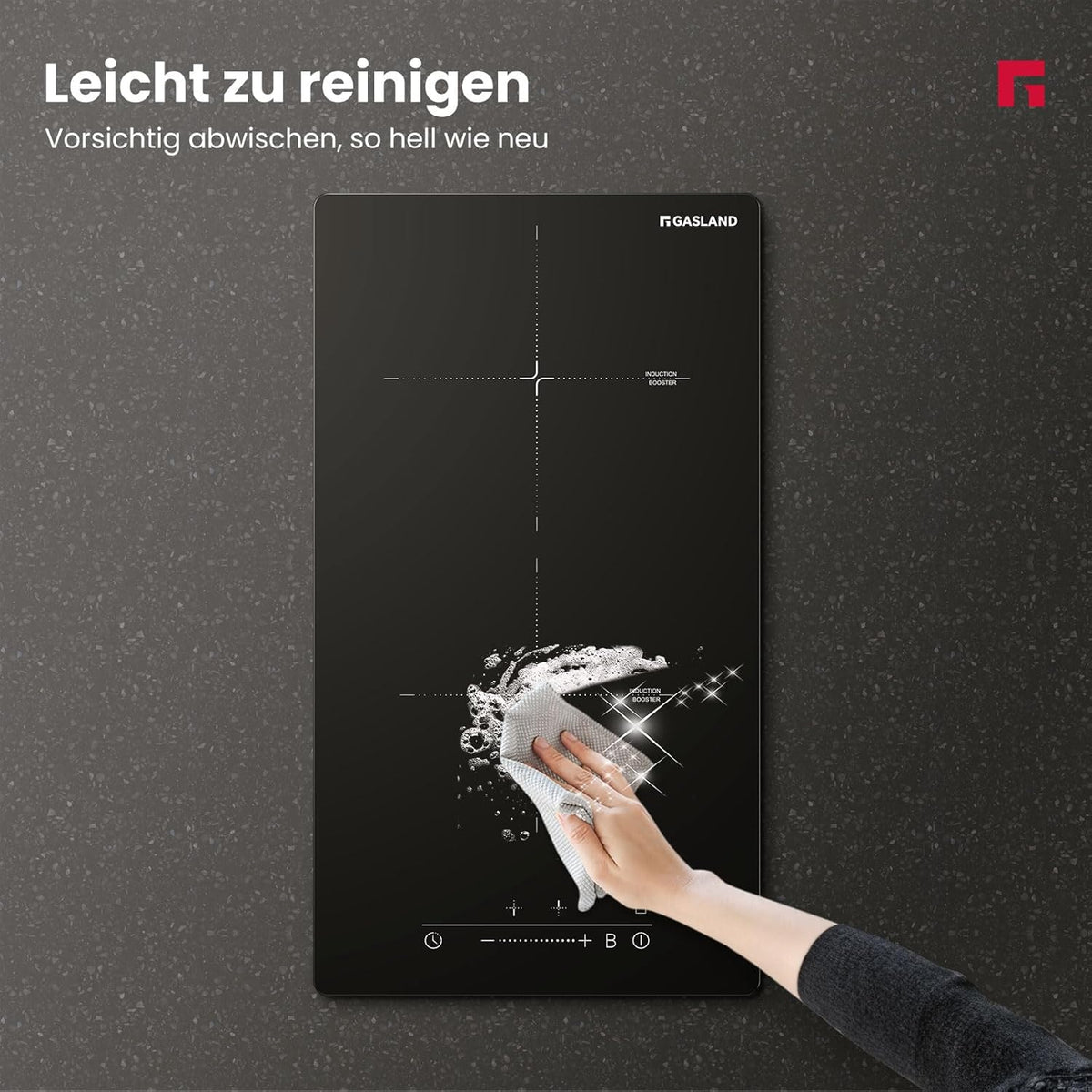 Inductiekookplaat – Elektrische Kookplaat – Mobiel Fornuis – Inductievuur – Draagbare Kookplaat – 2 Kookzones 1500W & 2000W – Kinderslot en Timer – Touch Control – Zwart Kristalglas – 9 Vermogensstanden