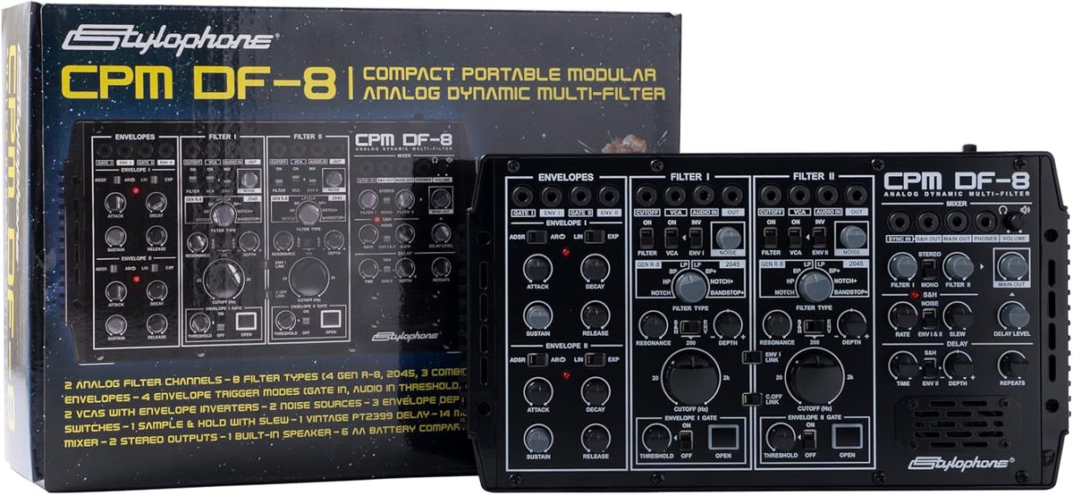 Stylophone CPM DF-8 Analoge Dynamische Multi-Filter
