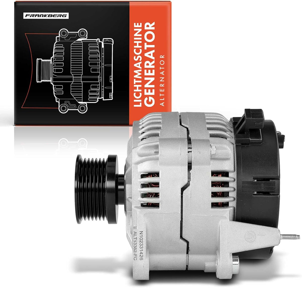 Frankberg Lichtmachine generator 120A compatibel met A3 8L1 1.6L 1.8L benzine 1996-2003 Golf IV 1J1 1.6L 1.8L benzine 1997-2005 Pa.ssat 35I 3A2 1.9L Diesel 1989-1992 vervanging # 0120A 351000. 07