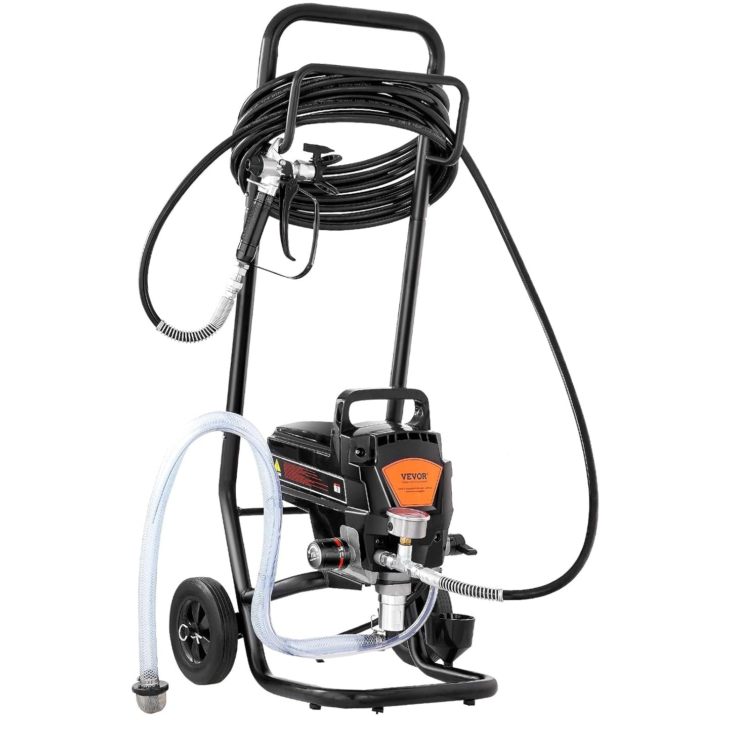 Airless Verfspuit – Verfspuitapparaat – Spuitpistool – Verfspuitmachine – Airless Spuitsysteem – 950 W Motor – 3000 PSI Hogedruk