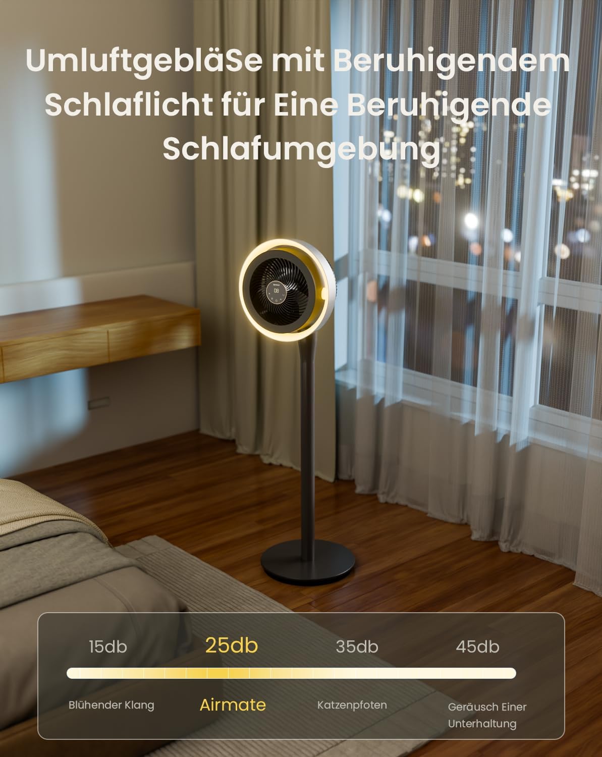 AIRMATE Geavanceerde circulatieventilator