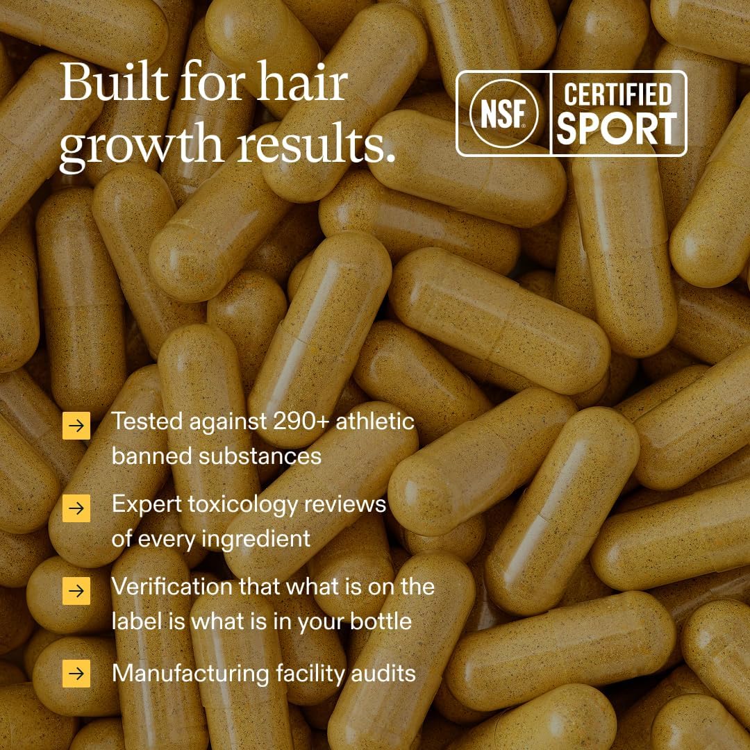 Nutrafol Haargroeisupplement voor dikker, sterker haar (4 capsules per dag - 1 maand levering)