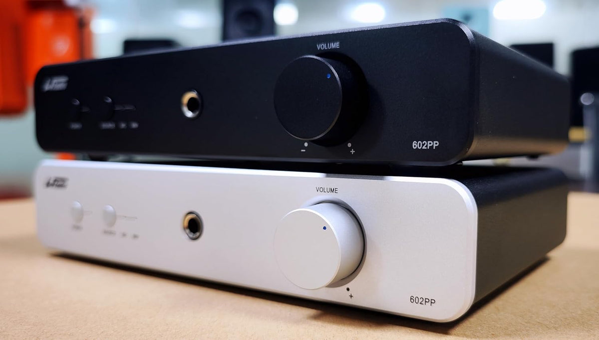 WAudio High Fidelity Phono voorversterker voor MM/MC draaitafels (zwart)