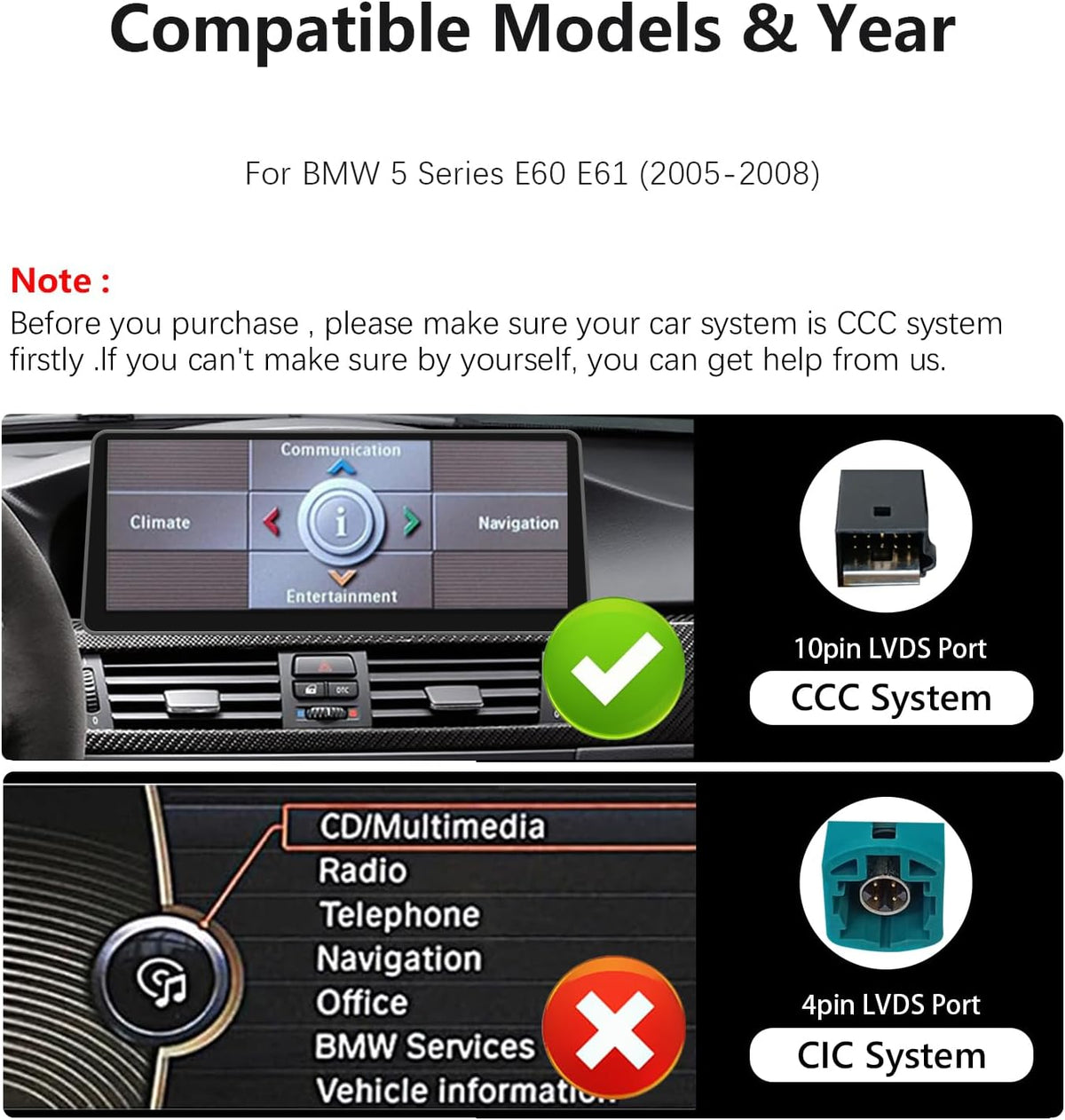 12,3 Inch Touchscreen Auto Multimedia Systeem – Autoradio Navigatie Scherm Android Auto CarPlay – Dual Systeem Linux + Origineel – HD 1920x720 IN-CELL Display – Geïntegreerde DSP 16-Bands Equalizer
