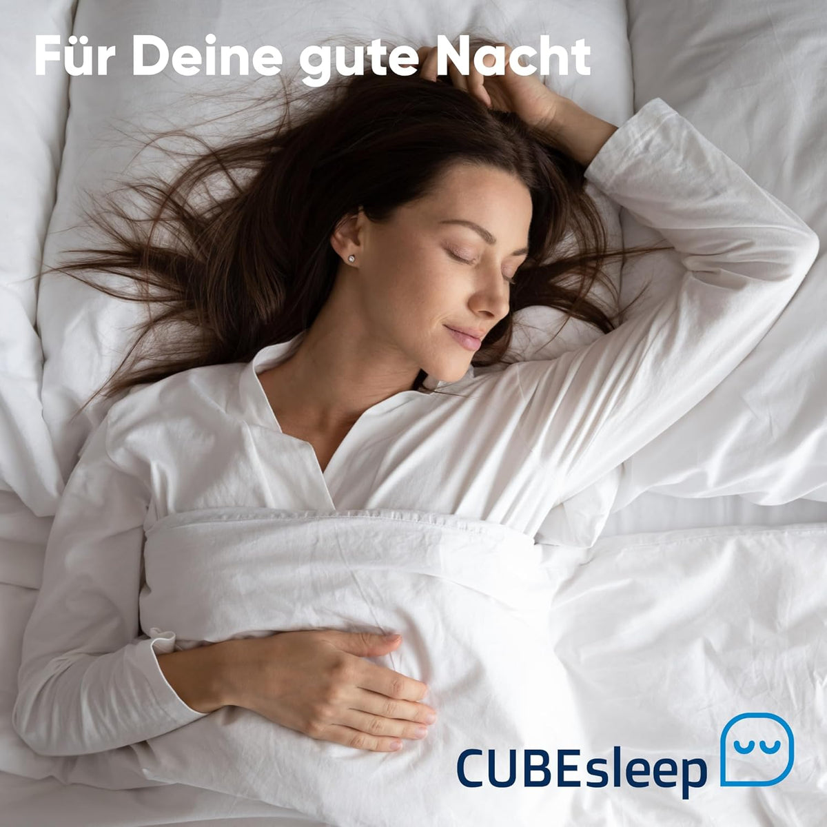 CubeSleep DUOKERN Matras 140 x 200, koudschuimmatras H2/H3, twee hardheidsgraden (140 x 200 cm)