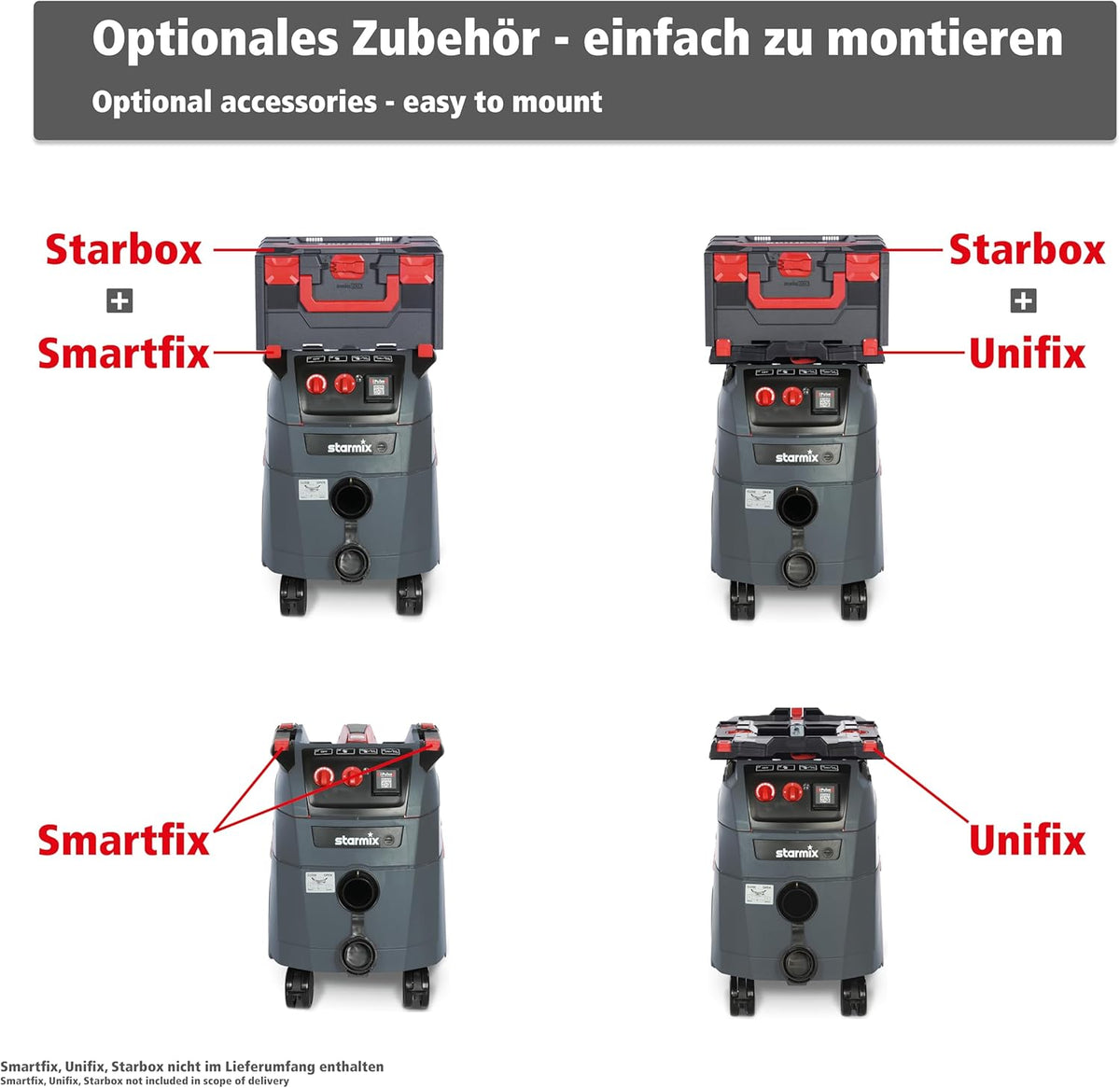 Starmix iPulse L-1635 Basic, nat- en droogzuiger, hoogwaardige industriële stofzuiger (1600 watt, 35 l)