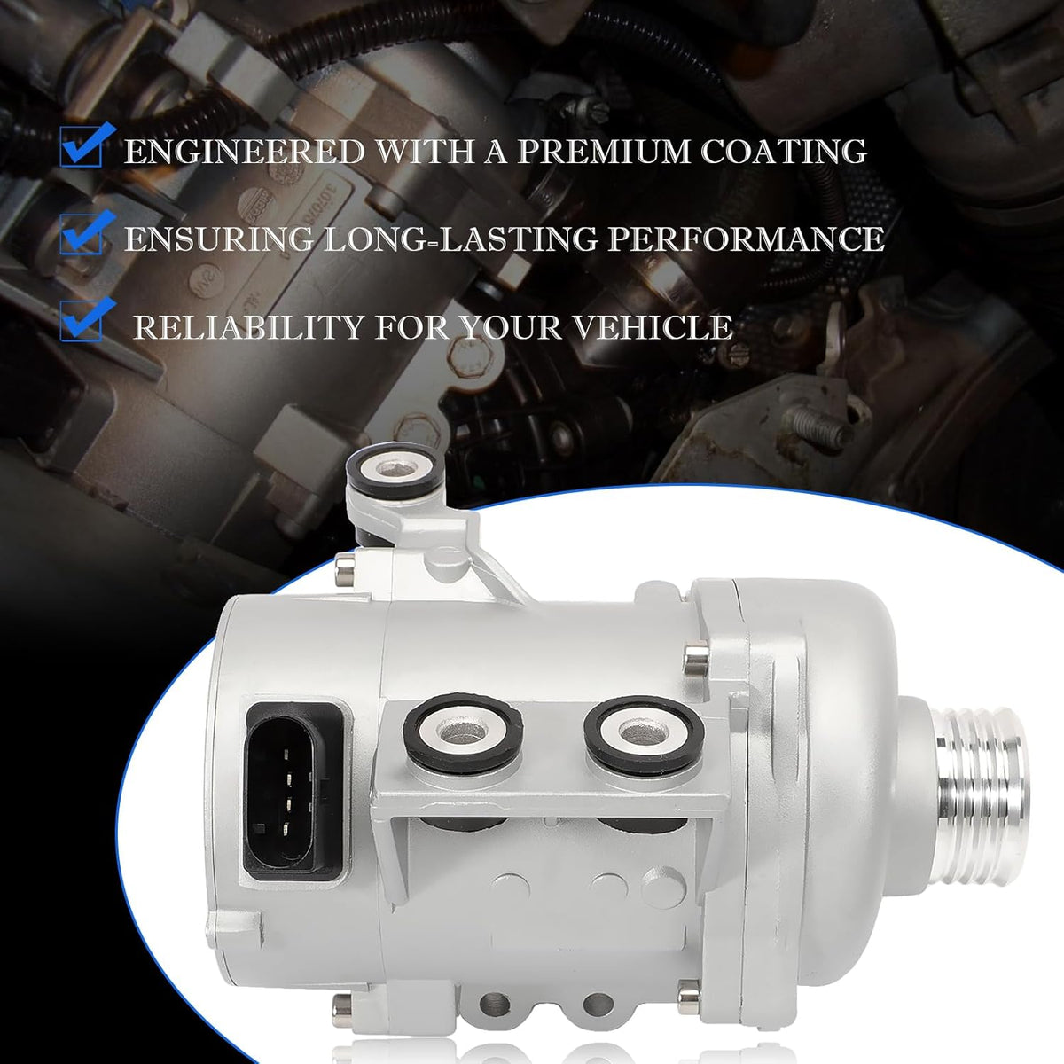 Electric Water Pump for 1 2 3 5 6 Series X1 X3 X5 Z4 2.5 3.0 N51 N52 2004-2013 11517586925