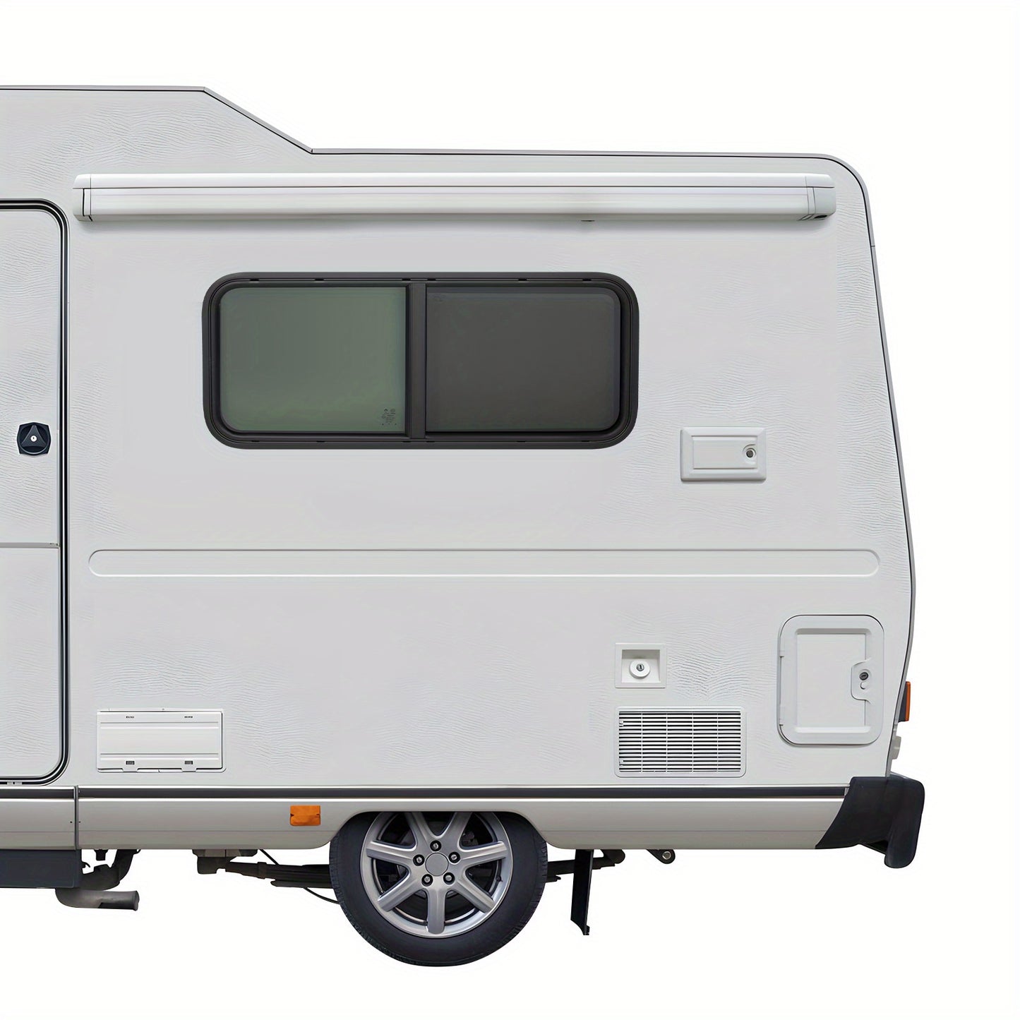Caravanraam – Camperraam – Schuifraam – Zijraam – Ventilatieraam – Aluminium Frame – Insectengaas – 100x40 cm – Waterdicht & Duurzaam