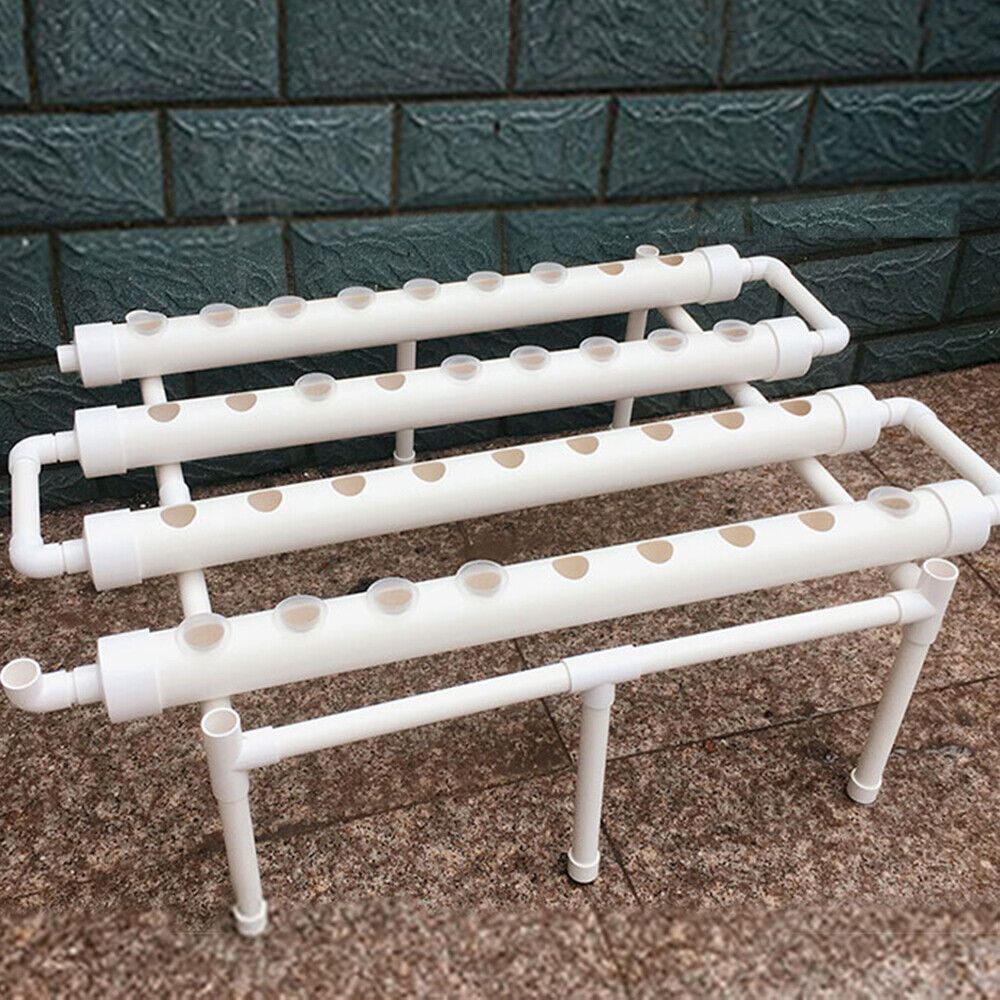 Hydroponische Kweekset – Hydrocultuur Bak – Plantenkweekset – Kruidenkweekbak – Groentekweker – 36 Gaten – Zonder Elektriciteit – PE Materiaal – Transparant Design