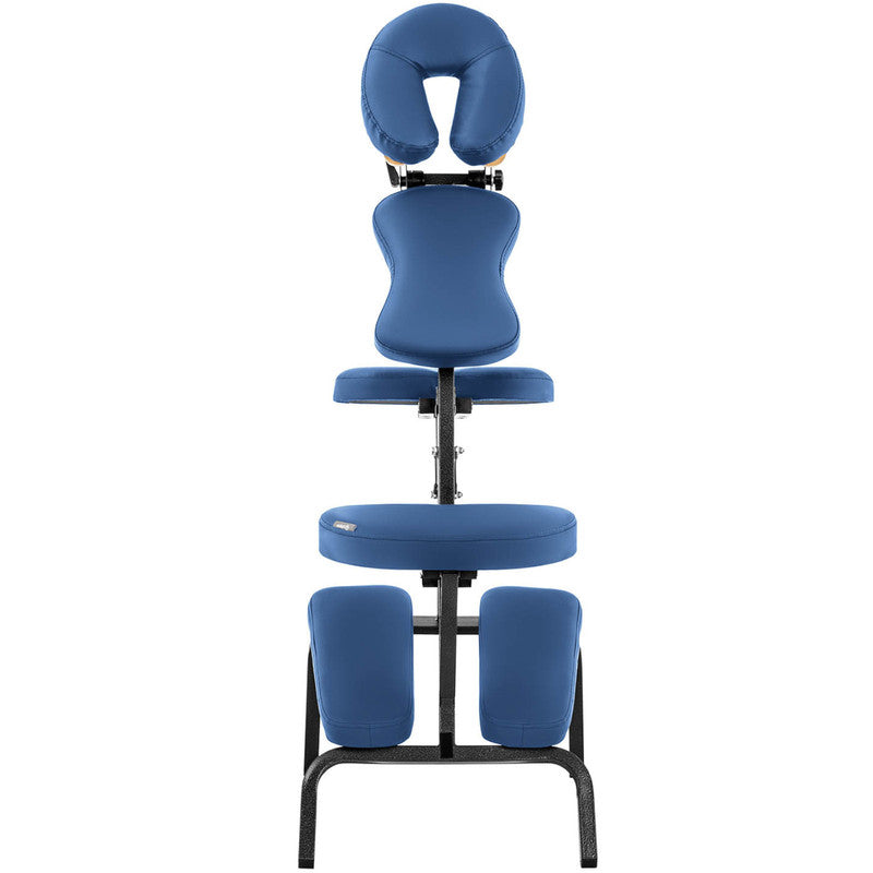 Portable Folding Tattoo Massage Chair Montpellier Blue Up to 130 Kg Blue