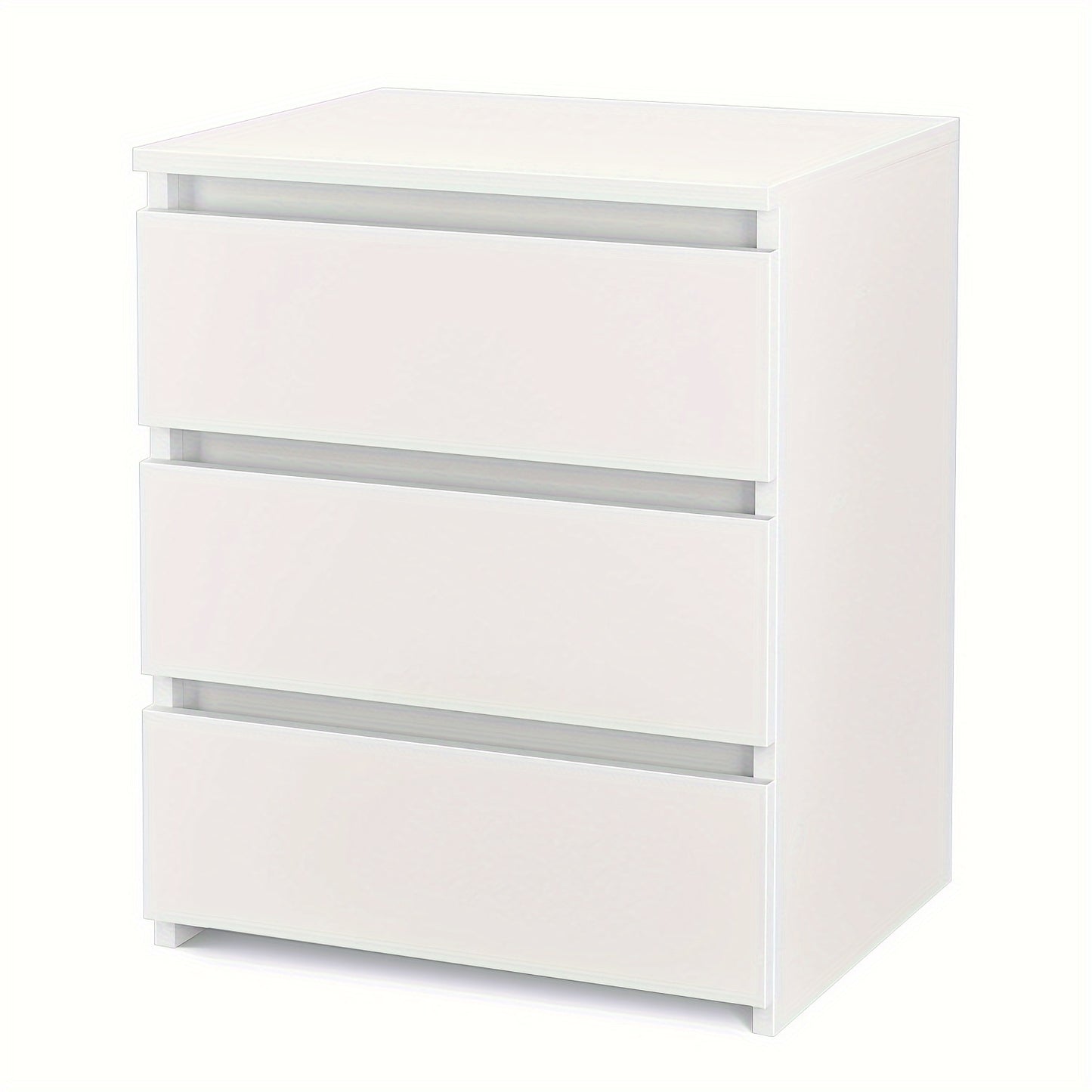 Nachtkastje – Nachtkastjes – Bedkastje – Bijzettafel – Opbergkast – Modern Scandinavisch – 3 Lades – Compact en Ruimtebesparend