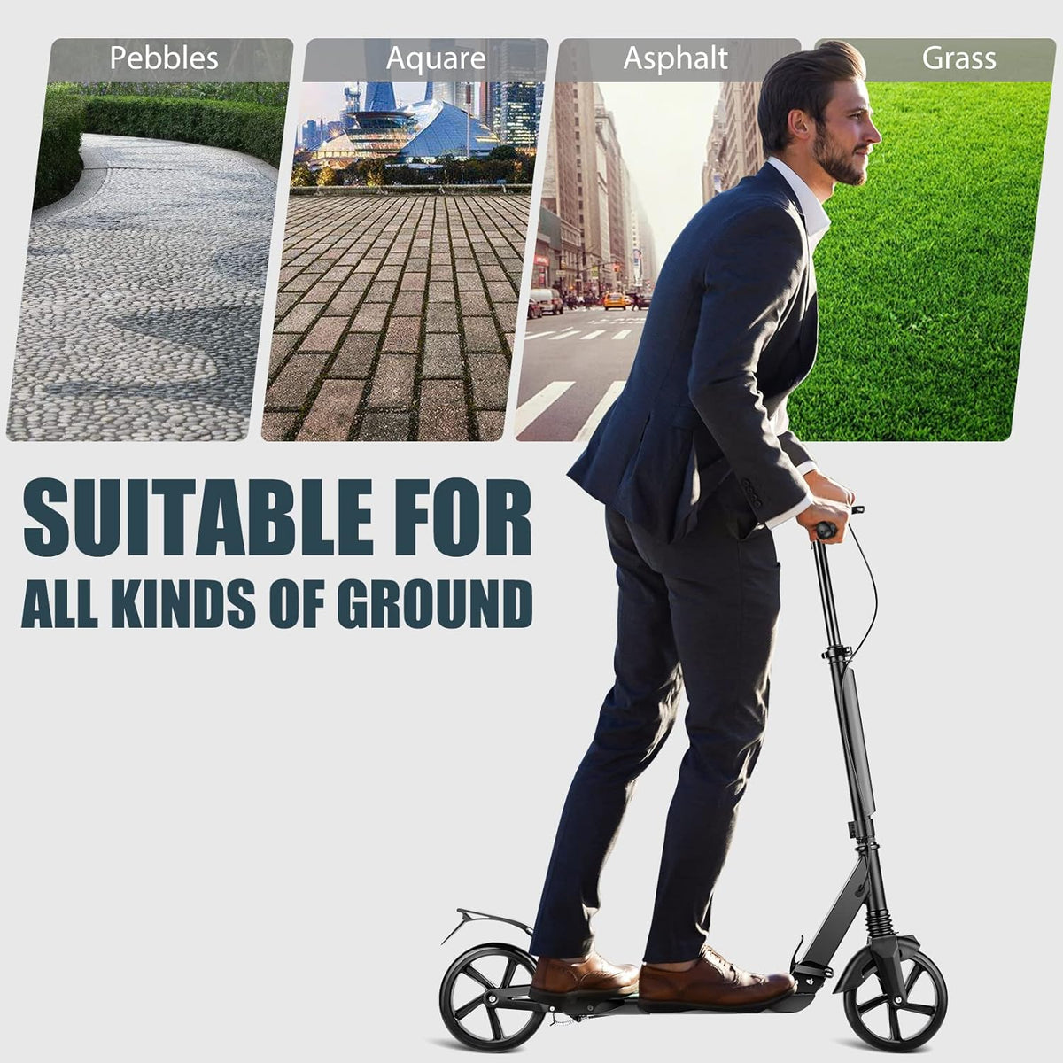 Hikole Big Wheel Scooter