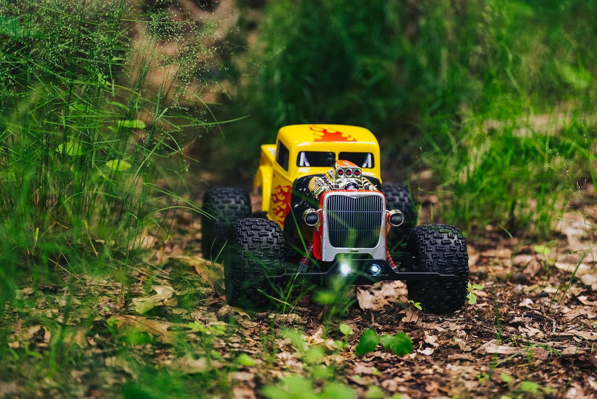 Carson 500404313 1:10 Rodstar 2.4GHz 100% RTR - Op afstand bestuurbare auto, off-road truggy, incl. batterijen en afstandsbediening, bedrukte carrosserie
