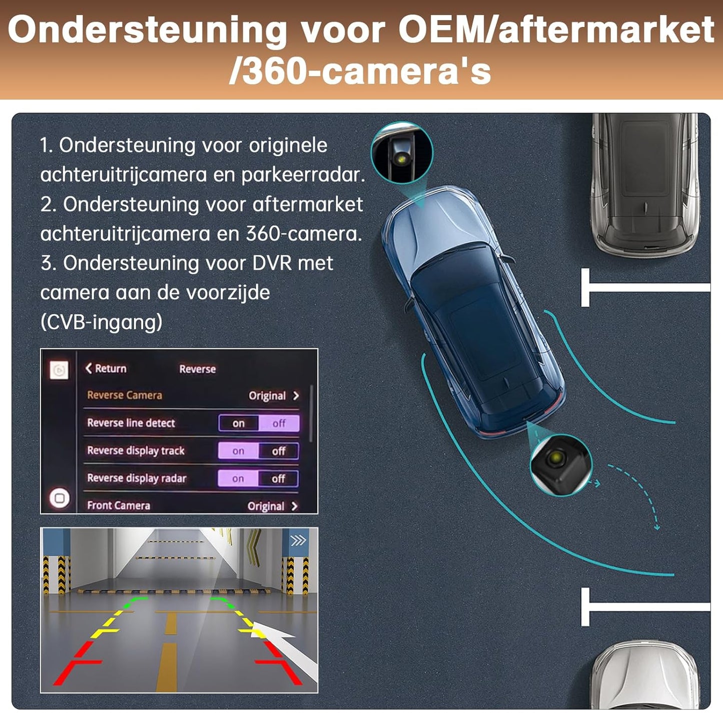Draadloze CarPlay Android Auto Retrofit Kit – CarPlay Adapter – Smart Connect Module – Infotainment Upgrade – Bluetooth Interface – Siri Stembesturing – Achteruitrijcamera Ondersteuning
