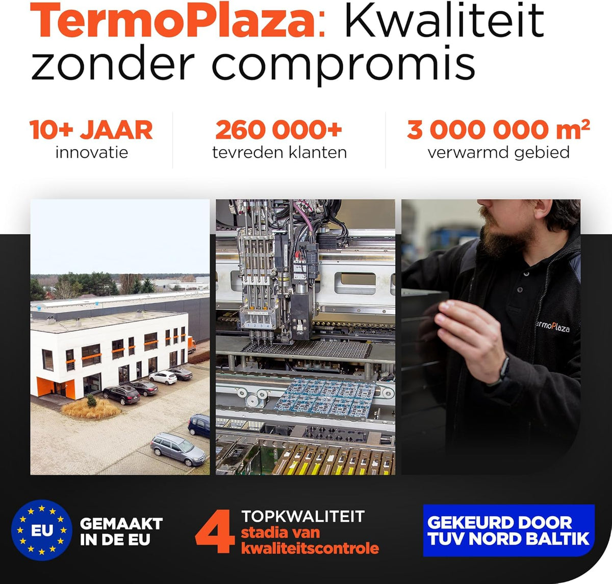 Infrarood verwarmingspaneel – Infrarood paneel – Elektrische kachel – Convectorkachel – Elektrische verwarming – Staand model – WiFi bediening – 270 W voor ruimtes tot 7 m²