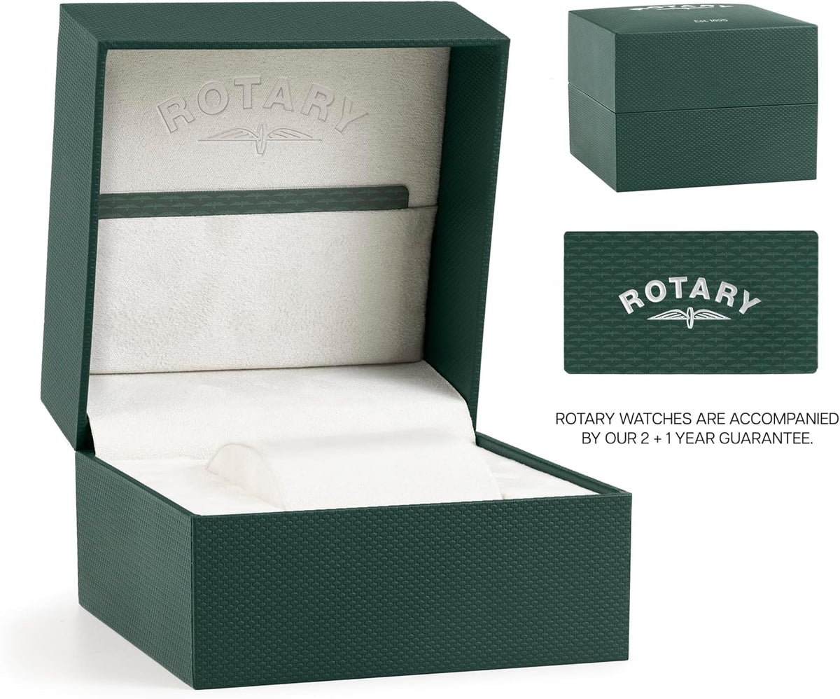Rotary Ultra Slim - LB08011/49, Bruin, 27mm, Modern