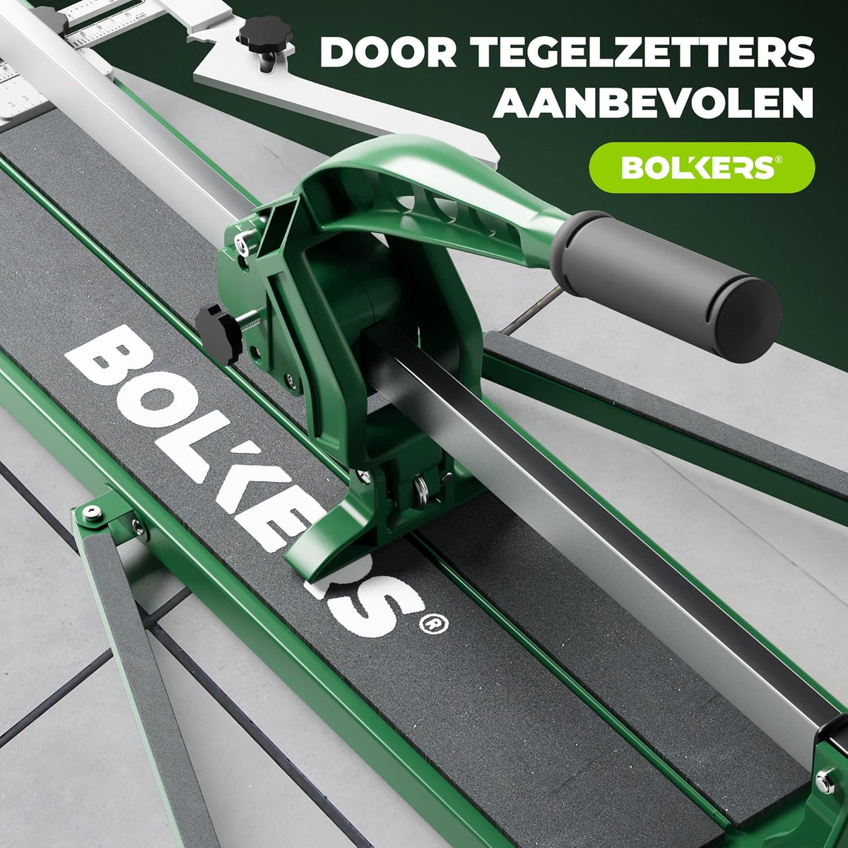 ProCut M 800 tegelsnijder - tegelsnijder met 800mm snijlengte - precieze sneden dankzij hardmetalen snijwiel met kogellager - tegelsnijmachine met magnetische breekstempel