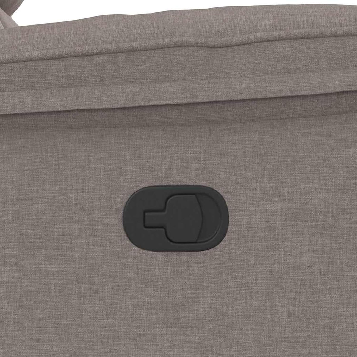 Gecheer Relax Chair Taupe Fabric, Recliner TV Chair Sleeping Chair for Living Room Cinema Night Seniors 4015707 - QUORE