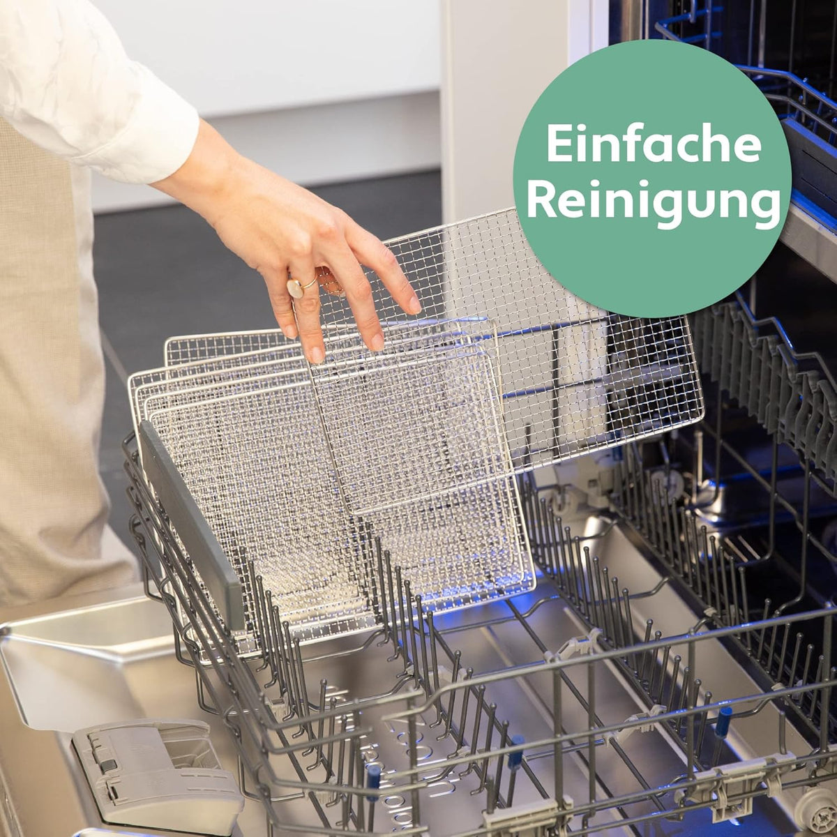 Vita5 Voedseldroger met 7 roestvrijstalen trays - 650W elektrische voedseldroger voor fruit. groenten en vlees - 24-uurs timer en instelbare temperatuur 35-75°C