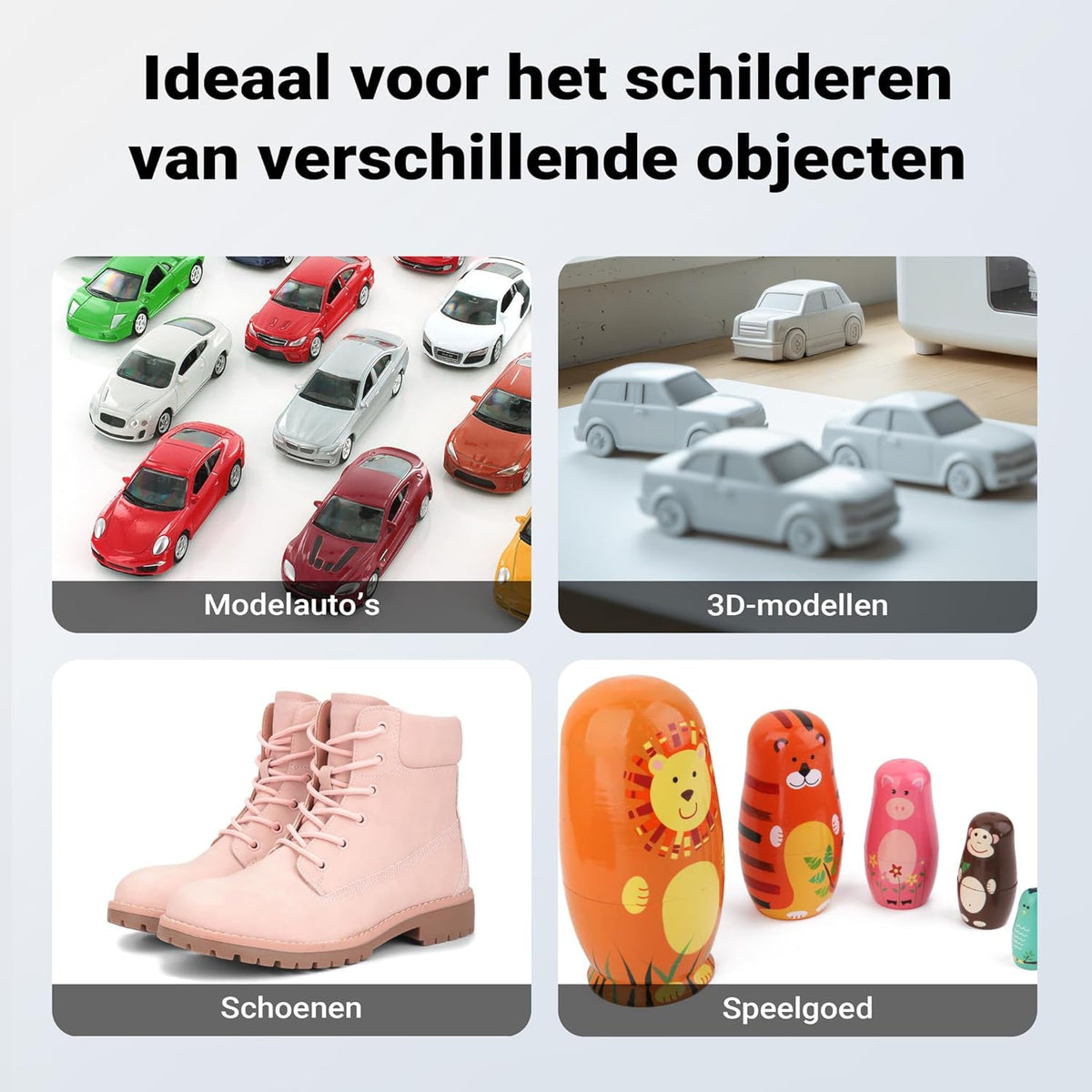 Wiltec airbrush-afzuigsysteem 9m³/min met LED-verlichting, tweetraps schakelaar en dubbele ventilator