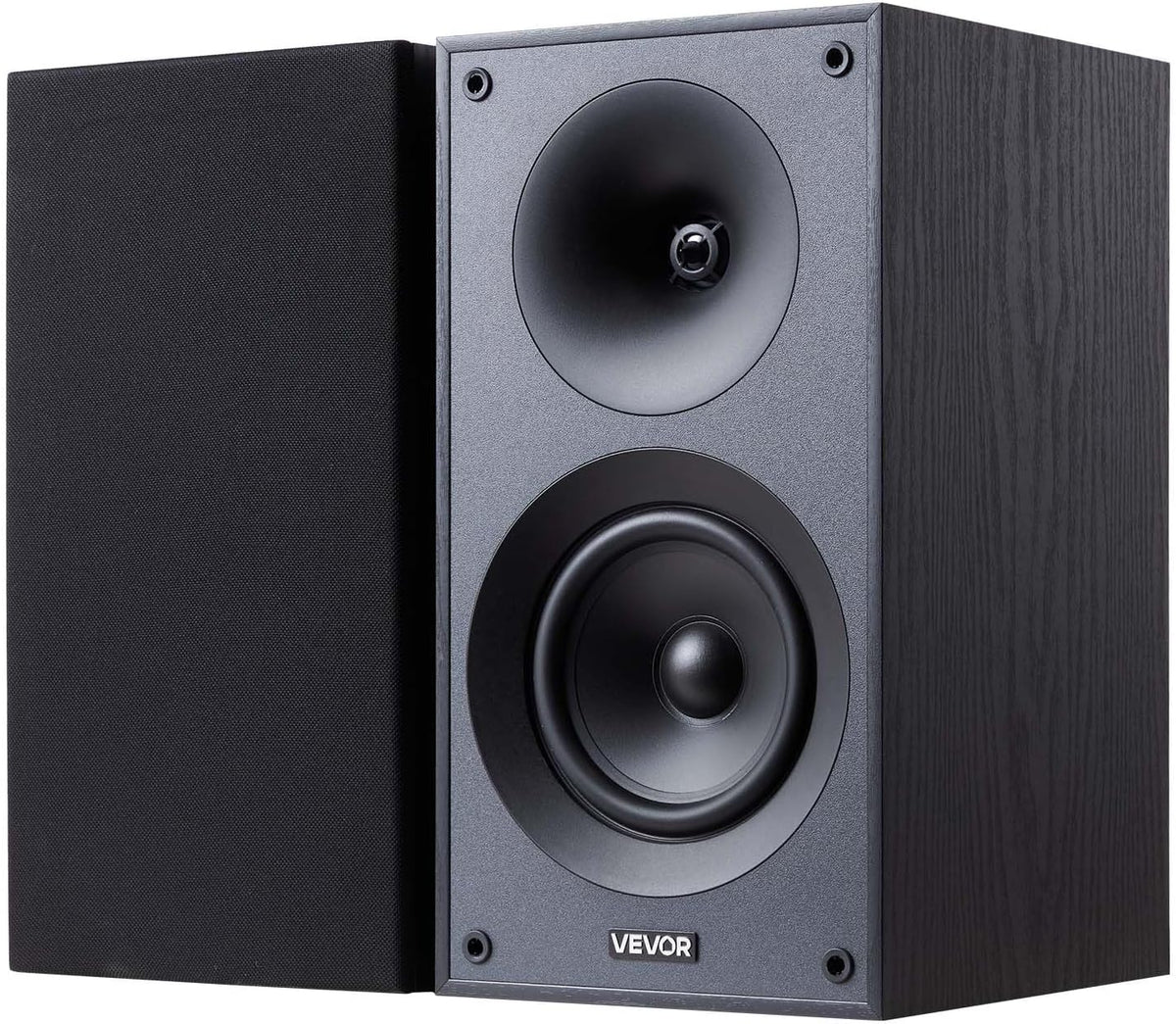 Passieve Boekenplankluidsprekers – Boekenplank Speakers – Stereoluidsprekers – Hifi Speakers – Luidsprekerset – 1 Paar – MDF Houten Behuizing – 300 W, 5,25 Inch Woofer En 1 Inch Tweeter