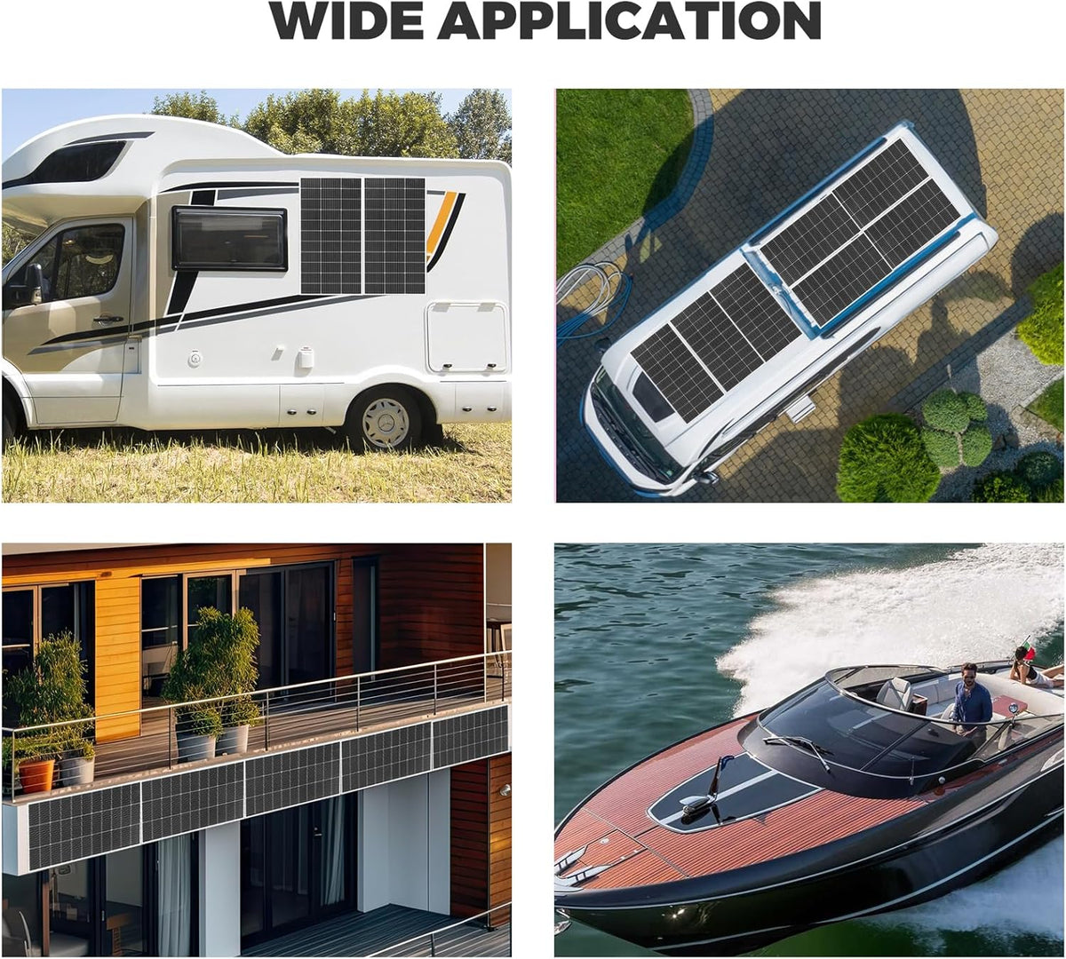 XINPUGUANG 200w 12v zonnepaneelset 2st 100W watt 18V monokristallijne zonnepaneel 20A controller voor dak auto camper caravan thuis 12v batterij energie opladen
