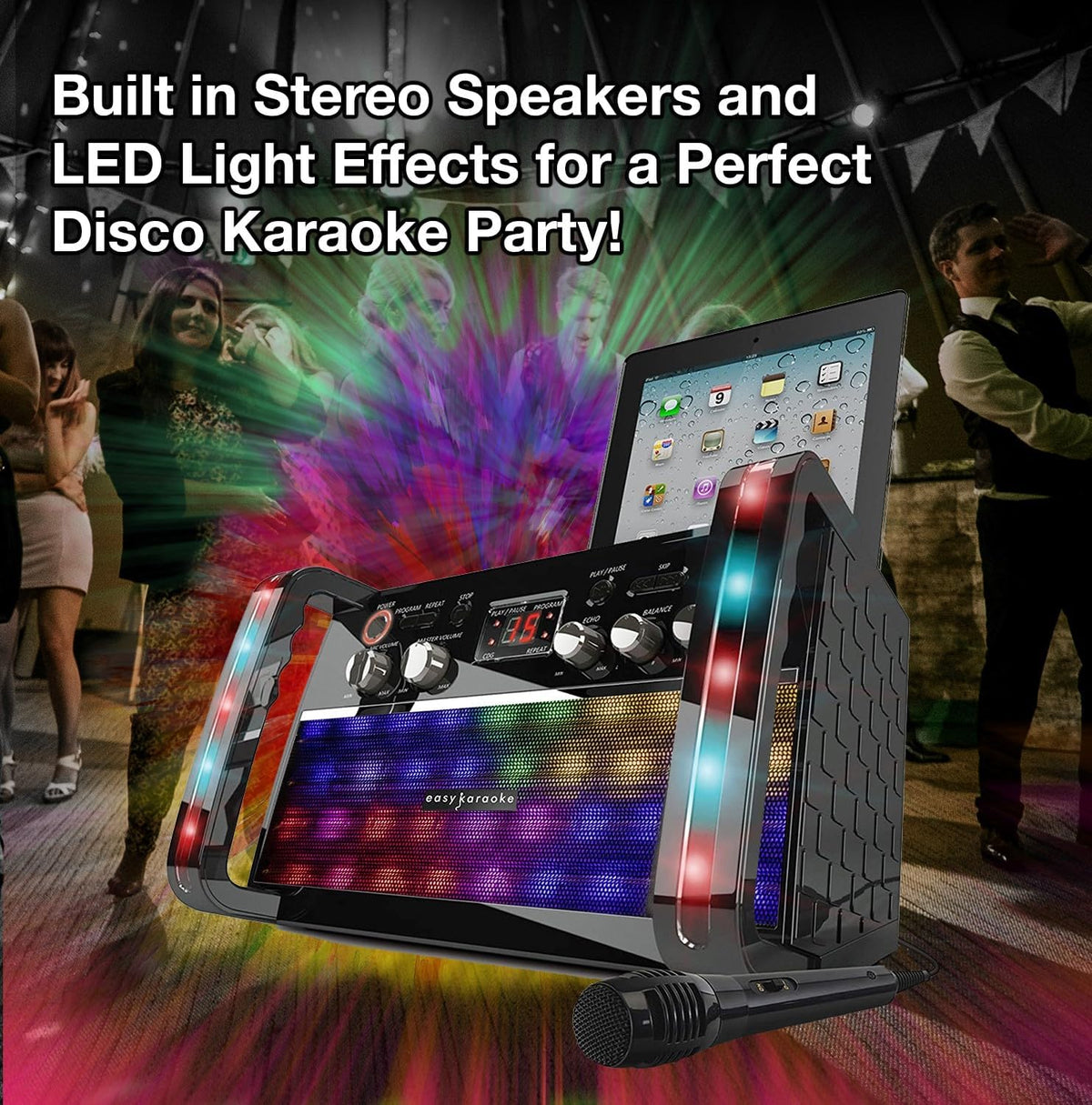 GEMAKKELIJKE KARAOKE EKS213BT BLUETOOTH KARAOKE MACHINE