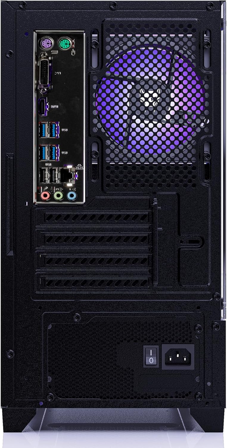 BEASTCOM Q3 Essential Gaming PC 8 Threads AMD Ryzen 5 4X 3,90 GHz, 4K Vega 11 grafische kaart, 16 GB RAM, 1 TB SSD, HDMI, WiFi, Windows 11 Pro