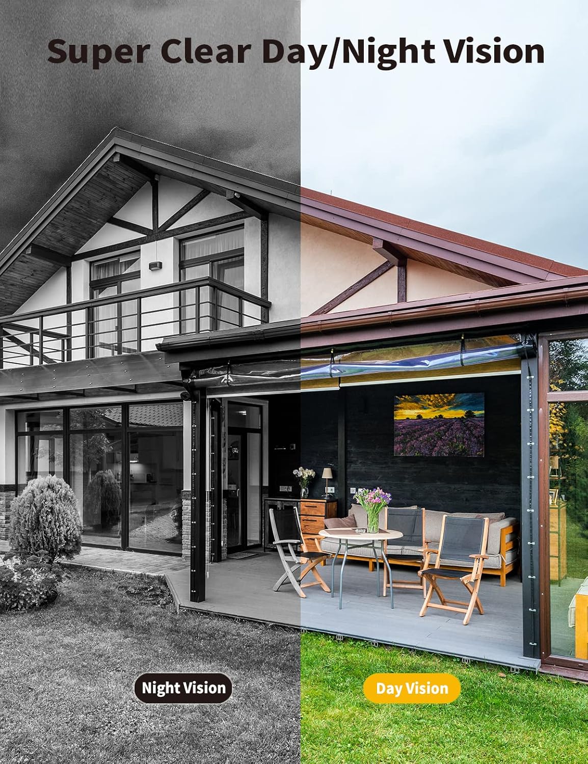 Bewakingscamera Buiten – IP Camera – Wifi Camera – Beveiligingscamera – Surveillance Camera – 4MP Hoge Resolutie – 30m Nachtzicht – IP66 Waterdicht – 2-Weg Audio – RTSP & App Alarmmelding