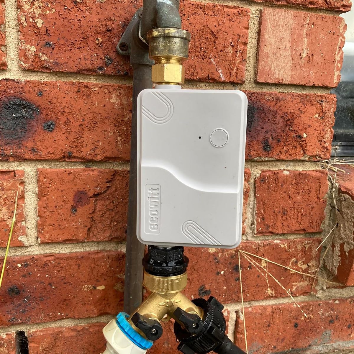 ECOWITT Watertimer WFC01, automatisch tuinirrigatiesysteem met app, tuinirrigatie met wifi, gateway GW1200, IP66 waterdichte besturing, irrigatieklok, watertimer voor landbouw