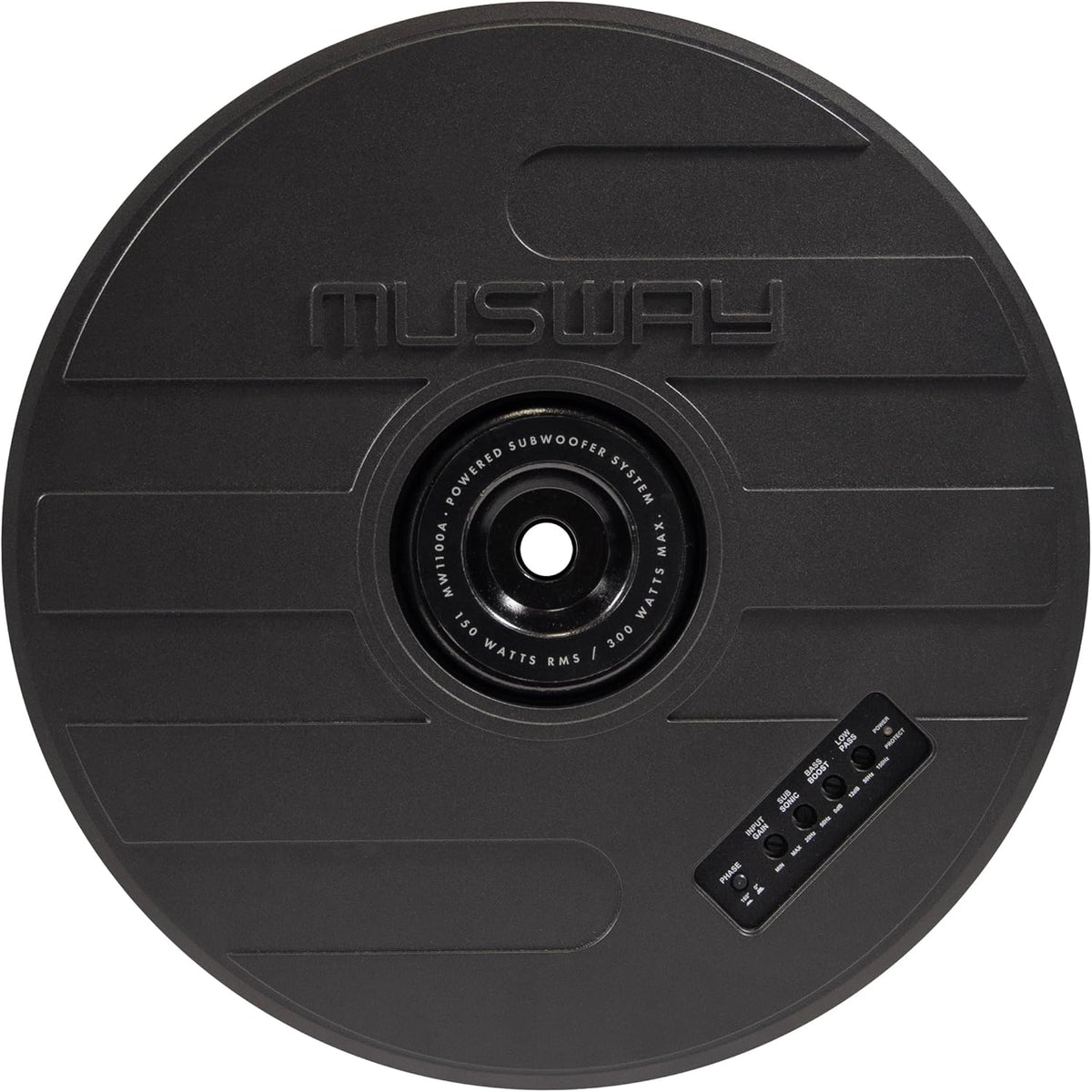 Musway MW1100A - 28 cm (11 inch) actief reservewiel subwoofer