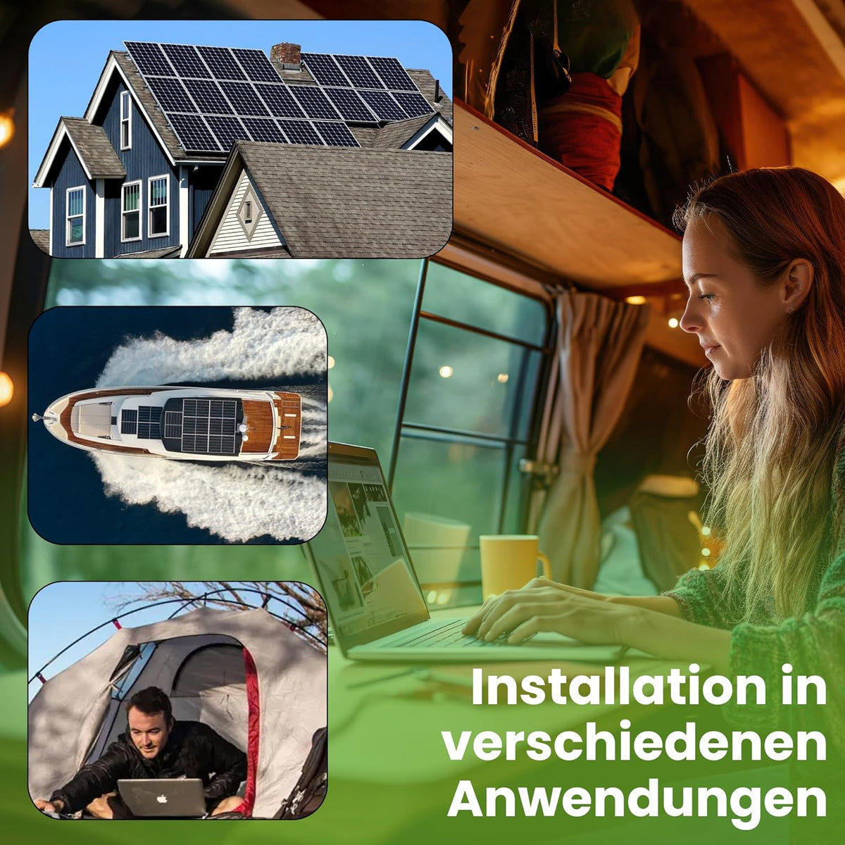 Offgridtec® PSI sinus spanningsomvormer 500W 1000W 12V naar 230V
