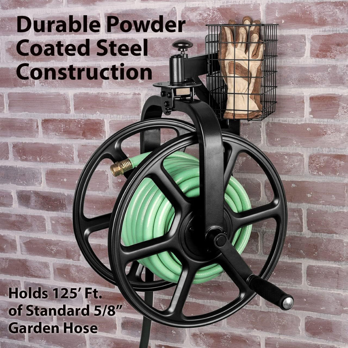 Liberty Garden Producten 712-B Slanghaspel, Zwart