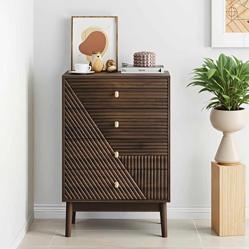 Opbergkast – Kasten – Bergkast – Dressoir – Ladenkast – Modern Bruin – Vrijstaand Met Stevige Poten – Ruime Opbergruimte 3,2+ Kubieke Voet