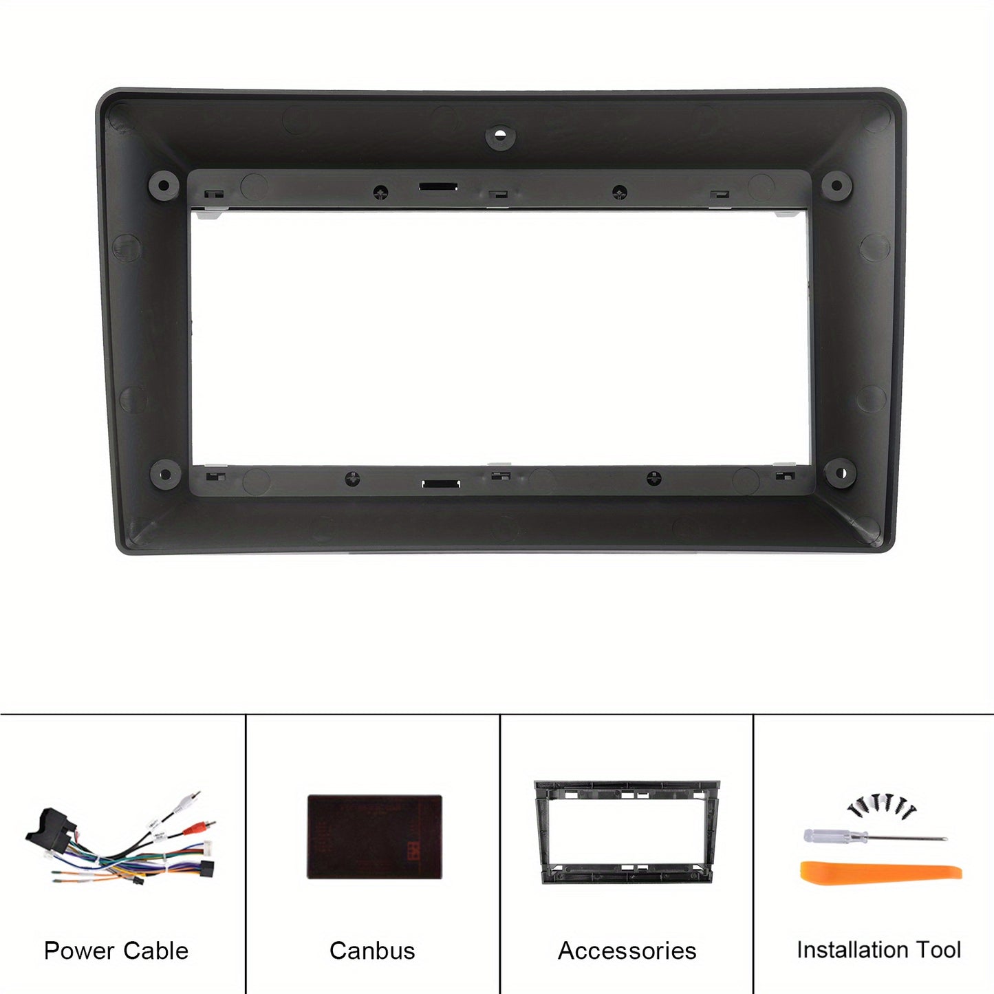 Android Autoradio – Car Stereo – Multimedia Systeem – In-Car Navigatie – Auto Radio – 9 Inch Touchscreen – Draadloze CarPlay & AHD Achteruitrijcamera