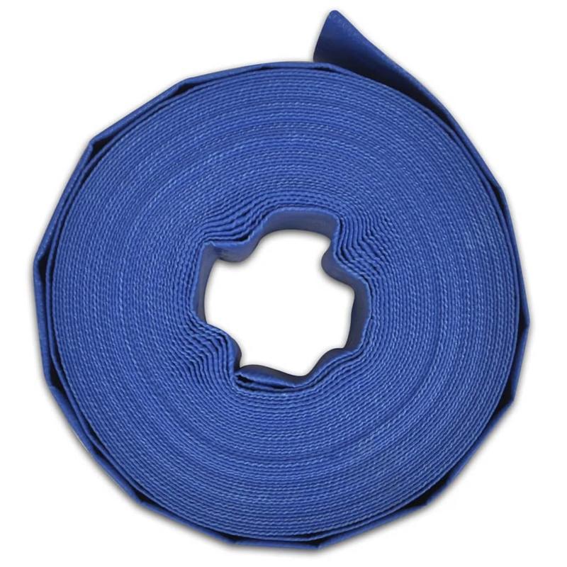 Tuinslang – PVC Tuinslang – Platte Tuinslang – Tuinslang 100 Meter – Flexibele Tuinslang – Weerbestendig – Universele Aansluitingen