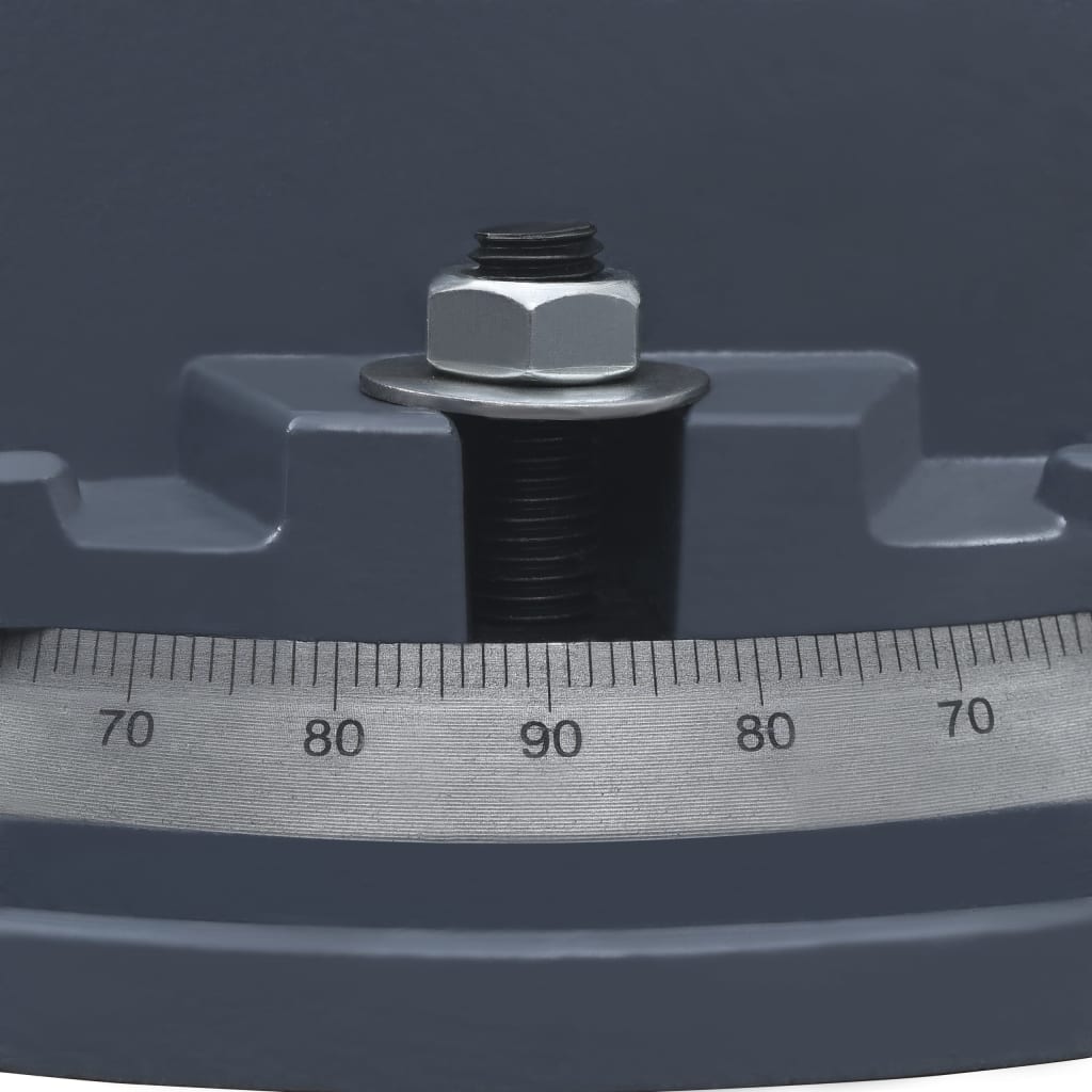 Bankbout – Bankschroef – Werkbankklem – Draaibare Bankschroef – Klem – Gietijzer – 160 mm Kaakbreedte – 360° Draaibaar