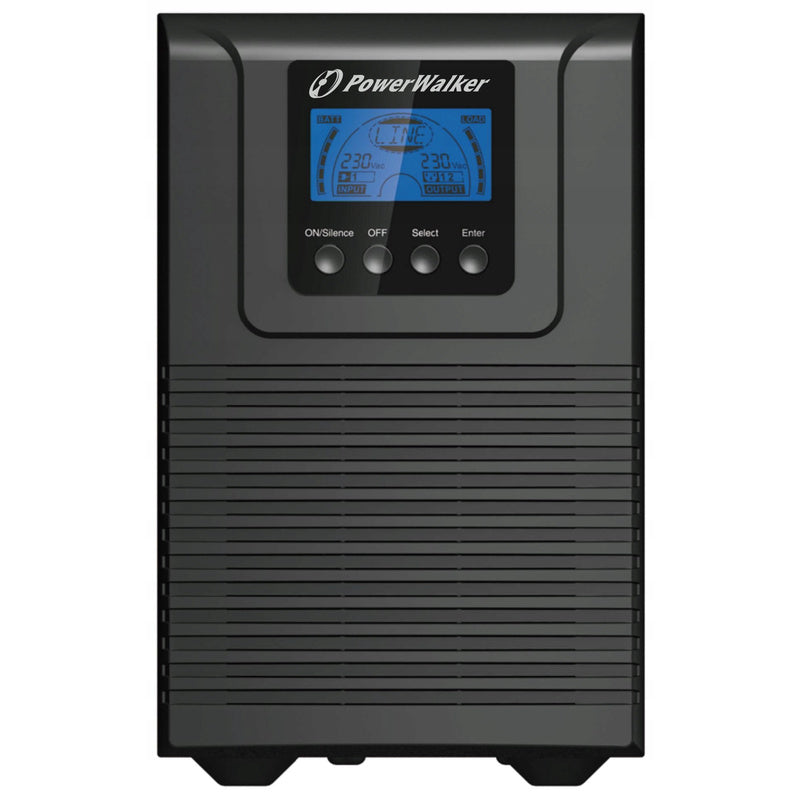 No-break – UPS – Stroomvoorziening – Back-up Voeding – Stroombeveiliging – 1000VA / 900W Vermogen – Online Dubbele Conversie Technologie