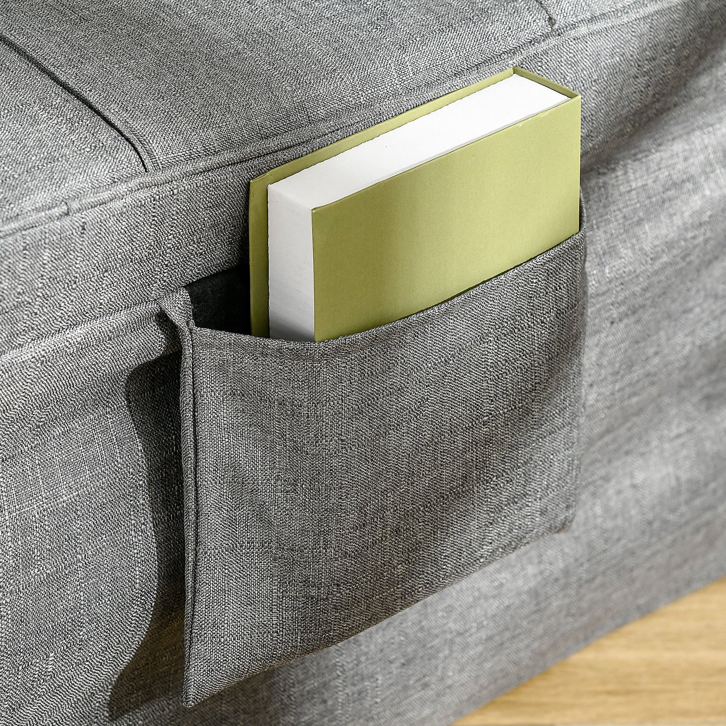 Opvouwbed – Vouwbed – Opklapbed – Logeerbed – Eenpersoonsbed – 8 cm Matras – 5-standen Verstelbare Rugleuning – Stabiel Stalen Frame – Grijs – 188x75x38 cm
