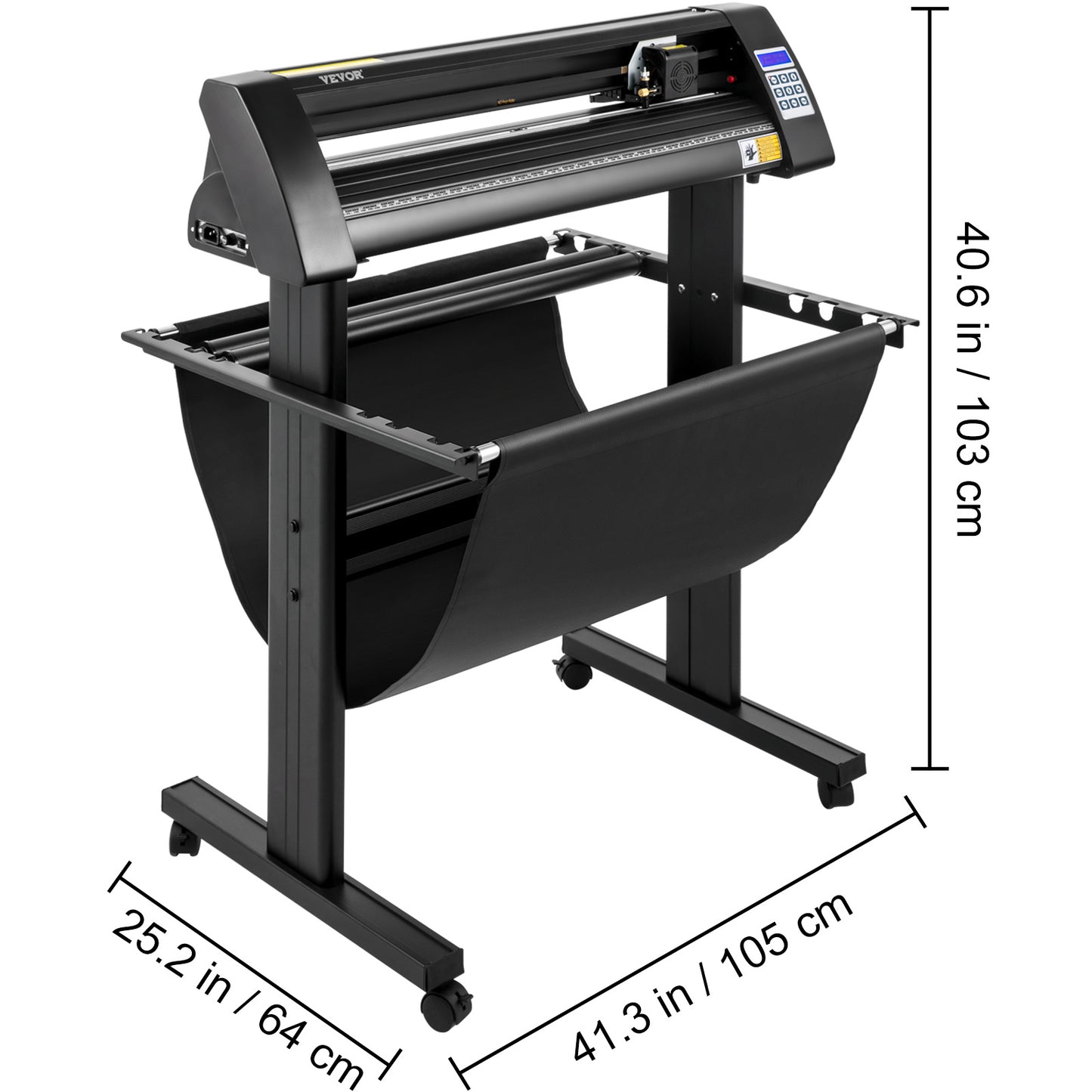 Vinylsnijder – Vinyl Cutter – Snijplotter – Snijmachine – Plotter – Ingebouwd Optisch Oog – 870 mm Snijbreedte – LED-Display