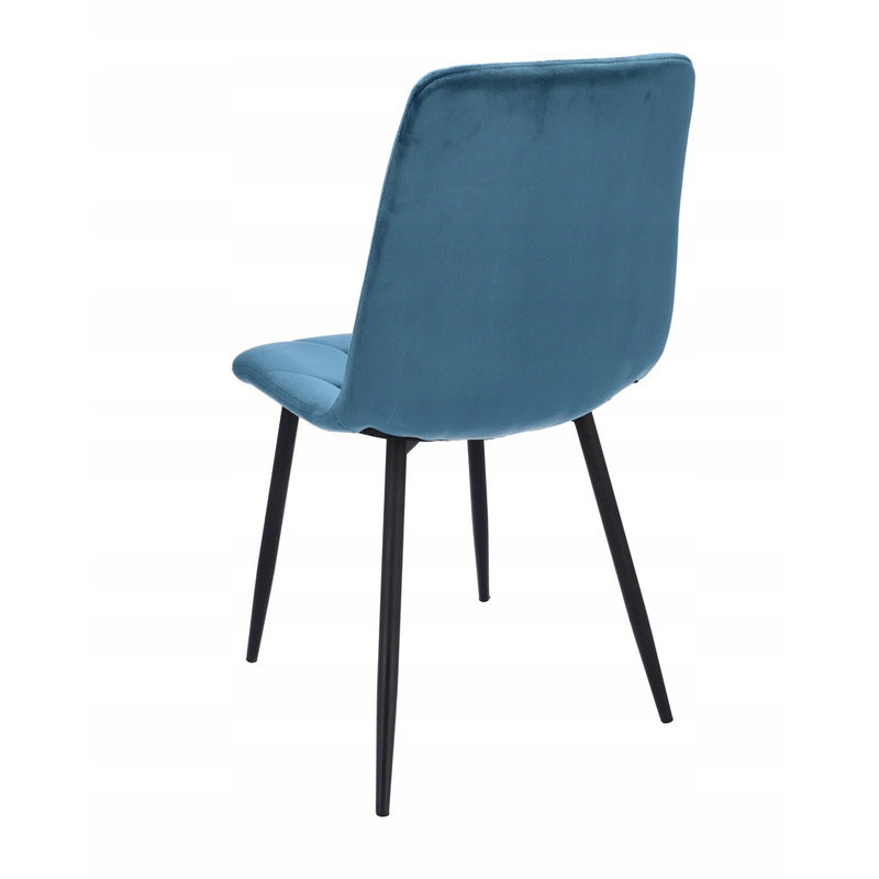 Fauteuil – Armstoel – Eetkamerstoel – Loungestoel – Stoel – Velours Bekleding – Diamond Quilting – Zithoogte 47 cm – Max Belastbaar 130 kg