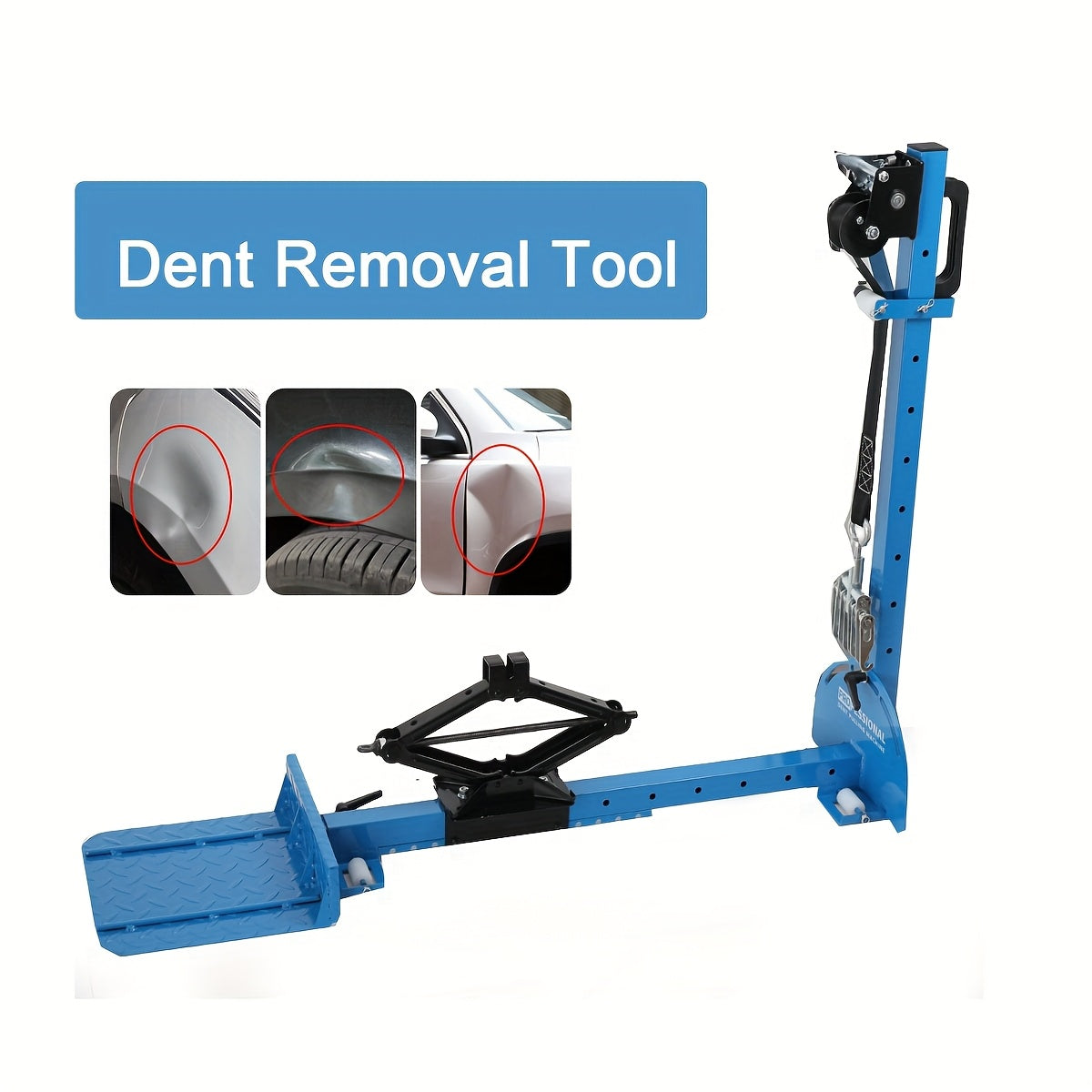 Deukentrekker – Deukverwijderaar – Uitdeuker – Auto Reparatie Set – Auto Deuk Remover – 600 kg Trekvermogen – Verstelbare Hoogte 100-920 mm