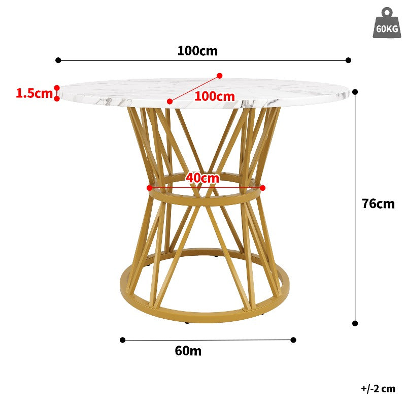 Eettafelset – Eettafel En Stoelen – Eethoek – Keukentafel – Dinerset – Uitschuifbare Tafel 120-160 cm – Donkergrijze Fluwelen Stoelen