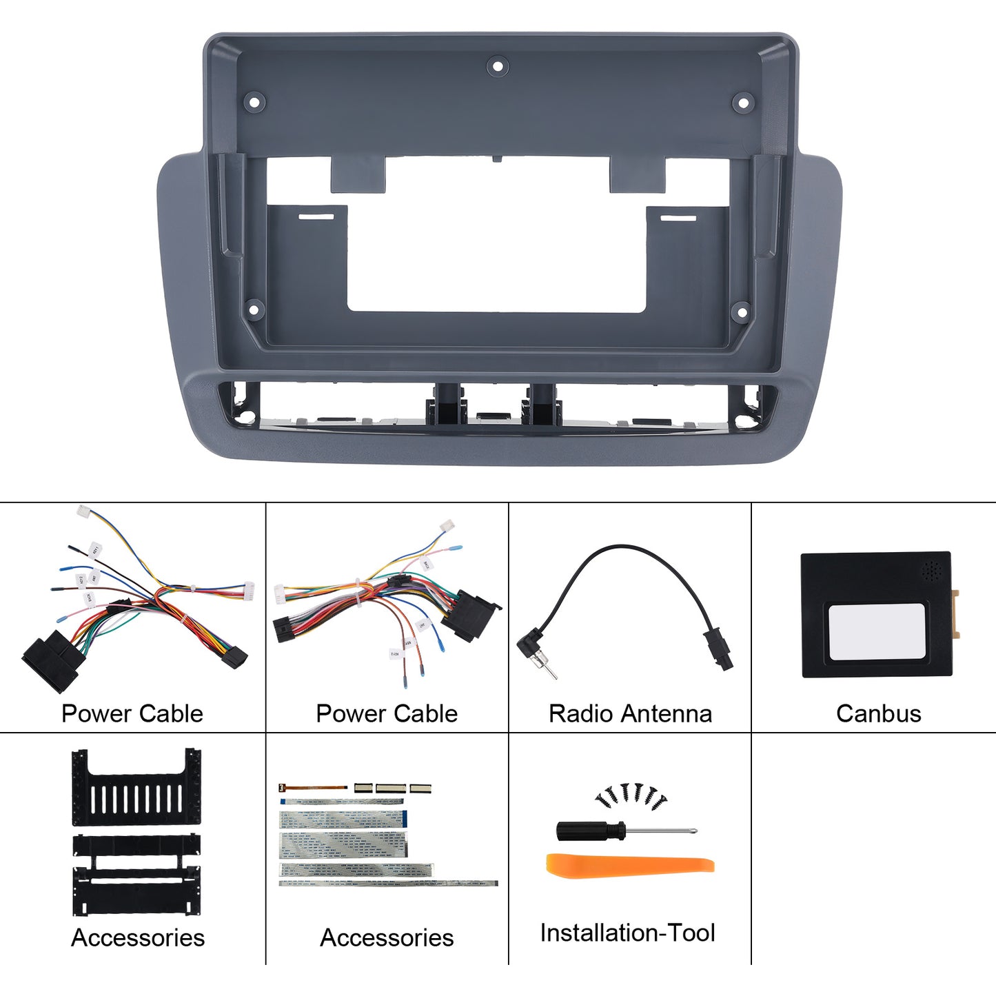 Autoradio Seat Ibiza – Multimedia Systeem – Touchscreen Radio – Navigatie Systeem – Android Stereo – 9 Inch Scherm – Wireless CarPlay & Achteruitrijcamera Met Nachtzicht