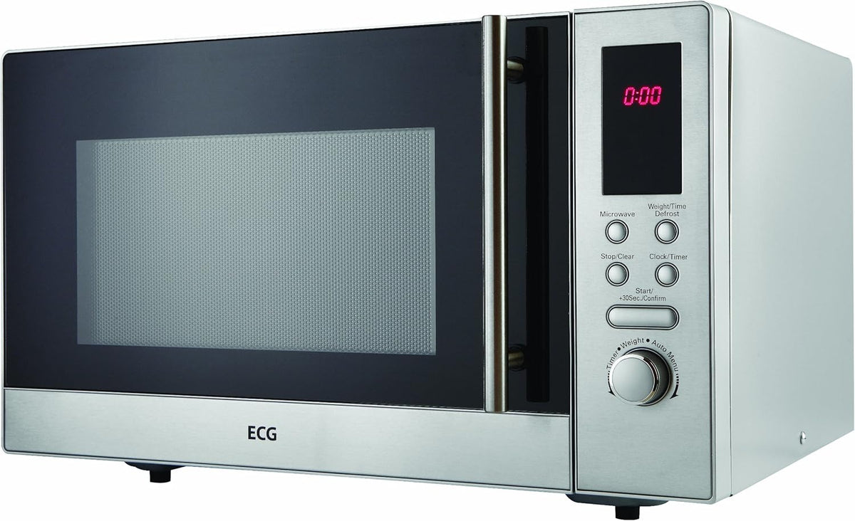Magnetron – Microgolfoven – Kleine Oven – Keukenoven – Digitale Magnetron – 23 Liter Inhoud – 800 Watt Vermogen – Roestvrij Stalen Behuizing