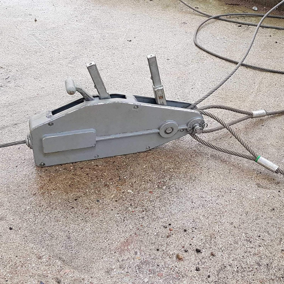 Kabellier Handmatig – Handlier – Handkabellier – Treklier – Kabeltakel – 3200 kg – 20 m Kabel Ø 16 mm