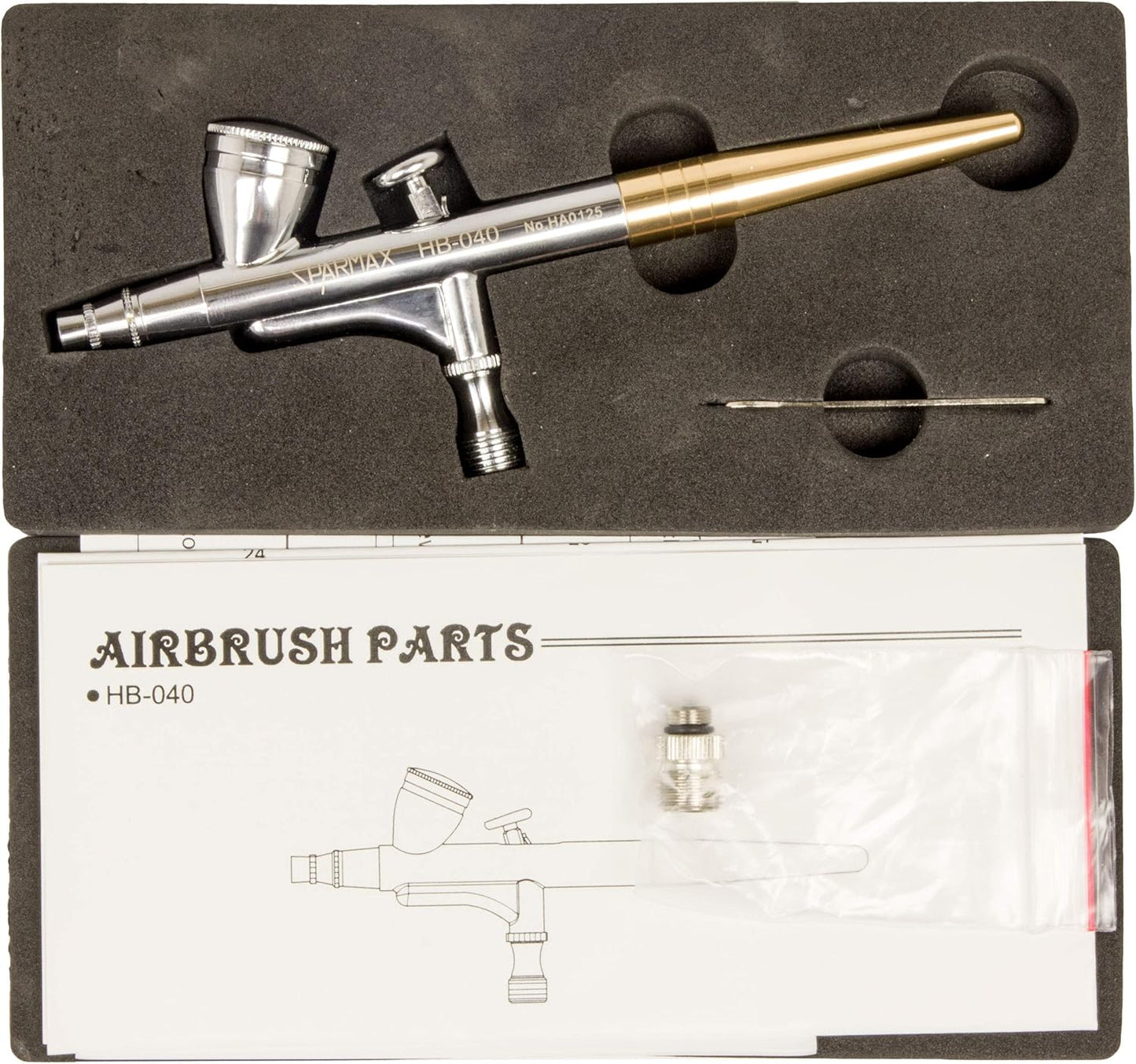 Airbrushpistool Sparmax HB-040 dubbele actie airbrushpistool Airbrush-City